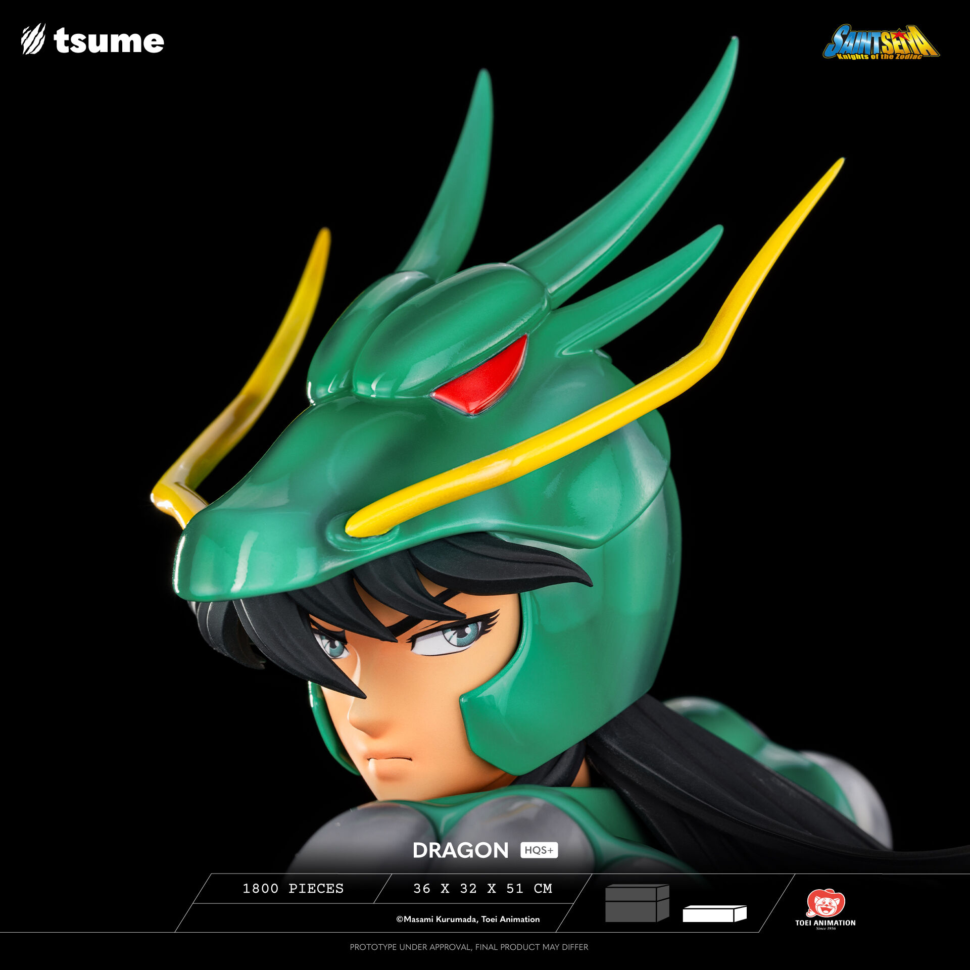 Saint Seiya - Dragon Shiryu - HQS+ - 1/4 (Tsume) photo 20
