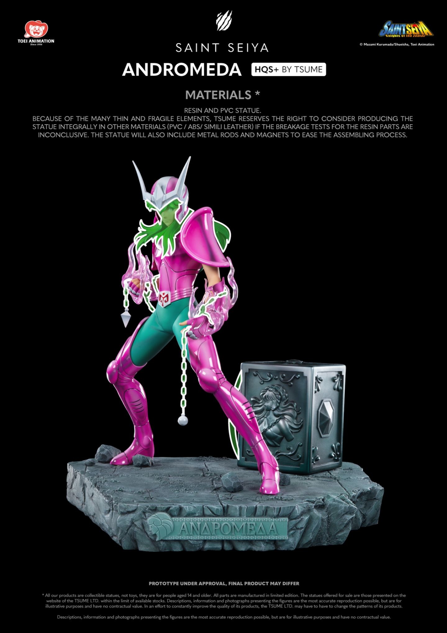 Saint Seiya - Andromeda Shun - HQS+ - 1/4 (Tsume) photo 9