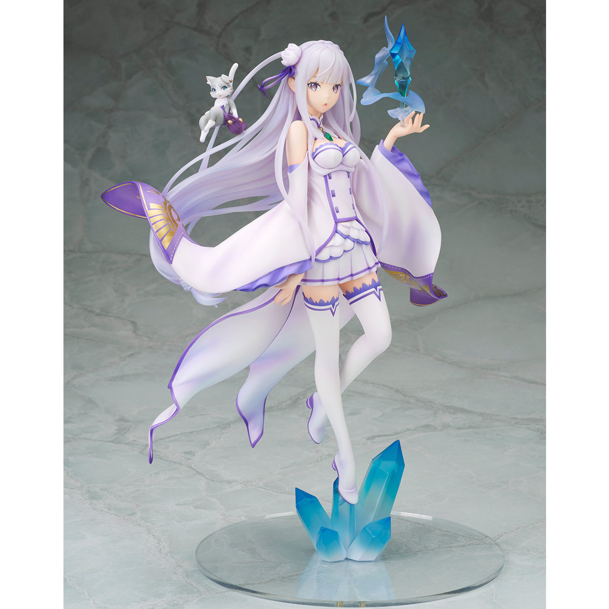 Re:Zero kara Hajimeru Isekai Seikatsu - Emilia - Puck - 1/8 (Alpha x Omega) photo 3