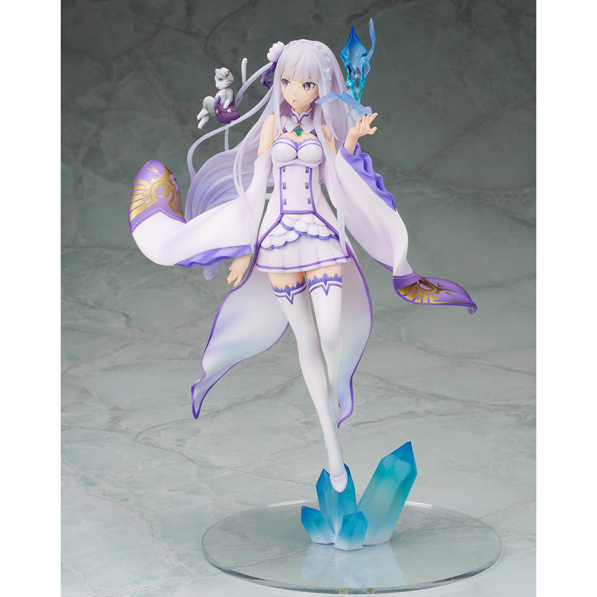 Re:Zero kara Hajimeru Isekai Seikatsu - Emilia - Puck - 1/8 (Alpha x Omega) photo 4