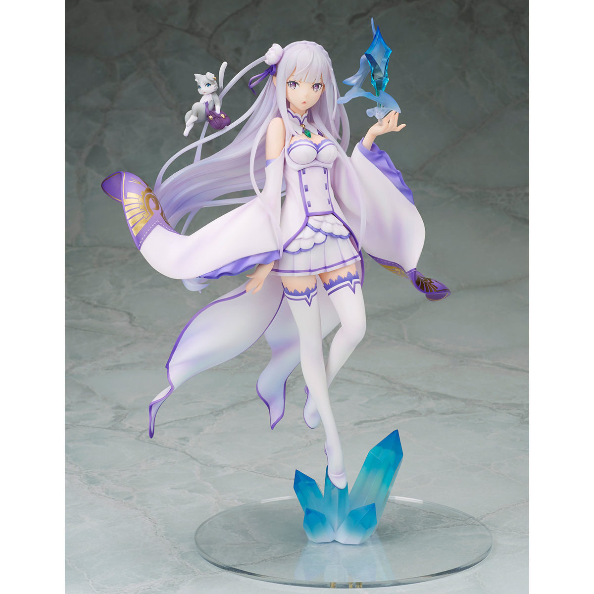 Re:Zero kara Hajimeru Isekai Seikatsu - Emilia - Puck - 1/8 (Alpha x Omega) photo 5