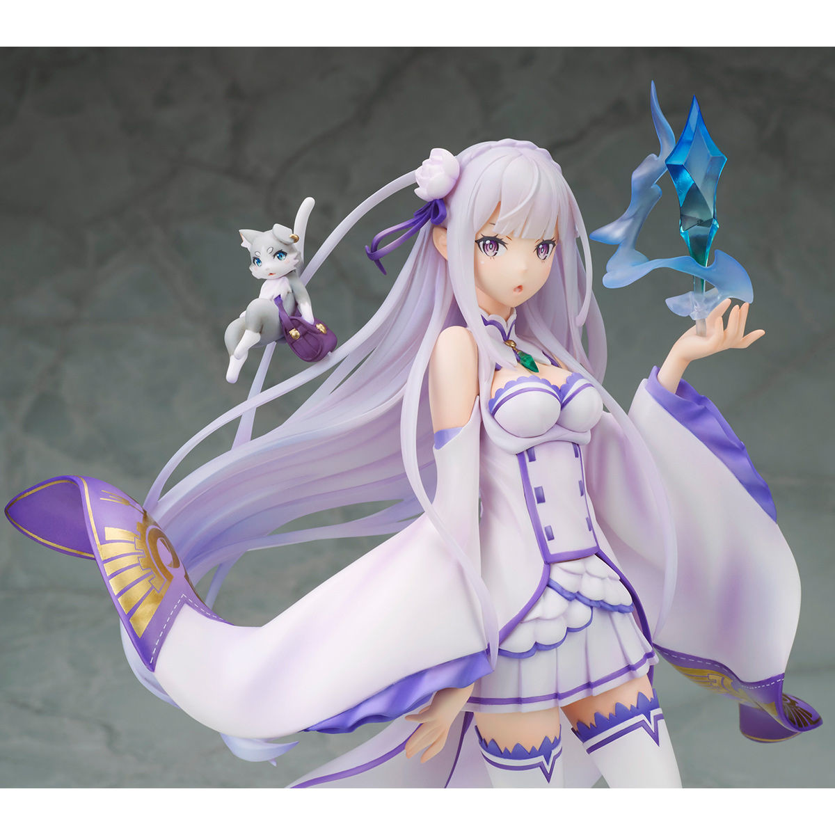 Re:Zero kara Hajimeru Isekai Seikatsu - Emilia - Puck - 1/8 (Alpha x Omega) photo 9