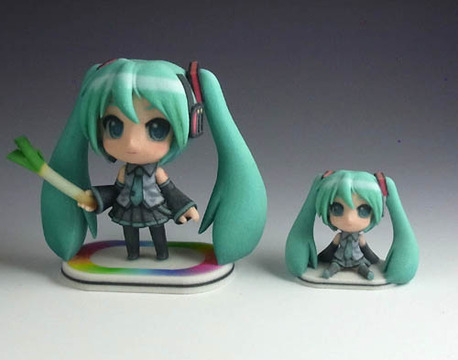 Vocaloid - Hatsune Miku - Doujin Figure - Mame Miku (Kurukuru-do) photo 2