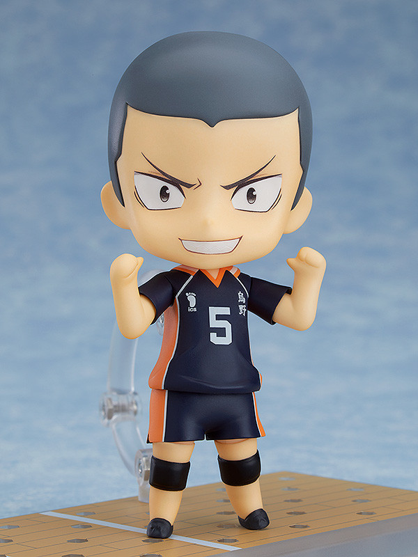 Haikyuu!! - Nishinoya Yuu - Tanaka Ryuunosuke - Nendoroid  (#945b) - Extra Part Set (Orange Rouge) photo 5