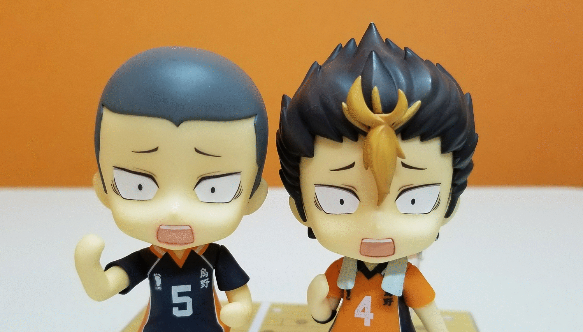 Haikyuu!! - Nishinoya Yuu - Tanaka Ryuunosuke - Nendoroid  (#945b) - Extra Part Set (Orange Rouge) photo 9