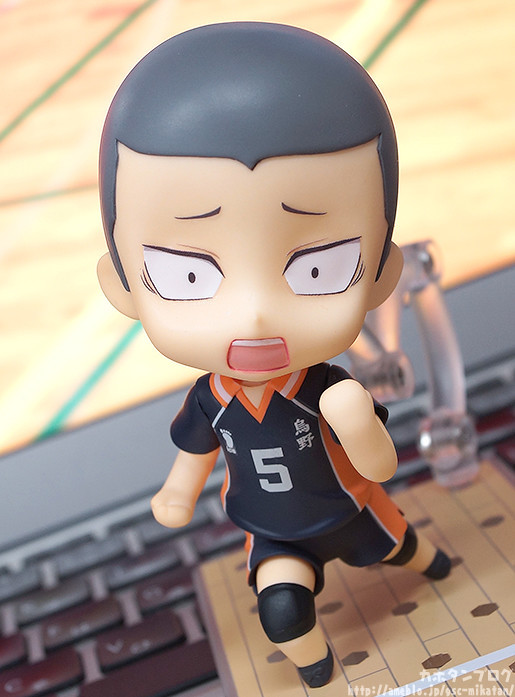 Haikyuu!! - Nishinoya Yuu - Tanaka Ryuunosuke - Nendoroid  (#945b) - Extra Part Set (Orange Rouge) photo 11