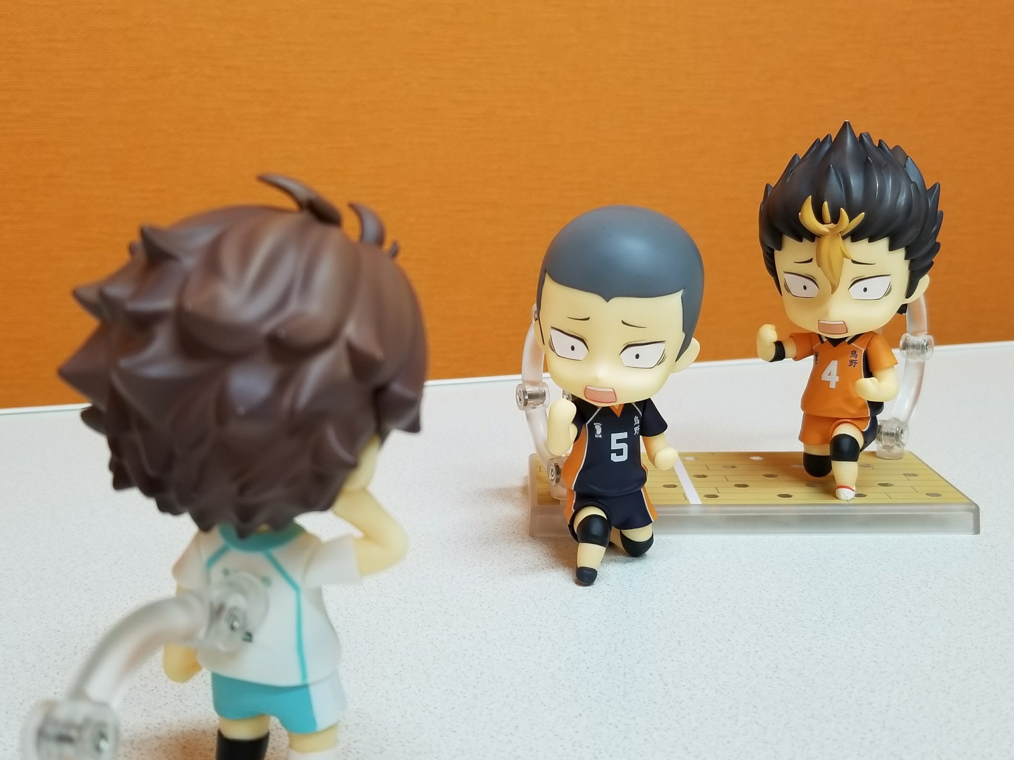 Haikyuu!! - Nishinoya Yuu - Tanaka Ryuunosuke - Nendoroid  (#945b) - Extra Part Set (Orange Rouge) photo 16