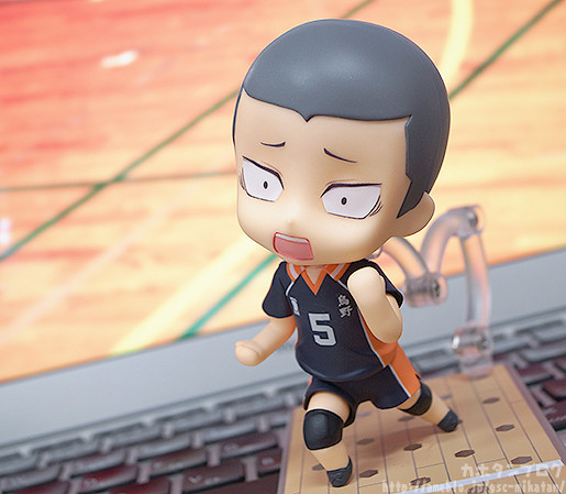 Haikyuu!! - Nishinoya Yuu - Tanaka Ryuunosuke - Nendoroid  (#945b) - Extra Part Set (Orange Rouge) photo 27