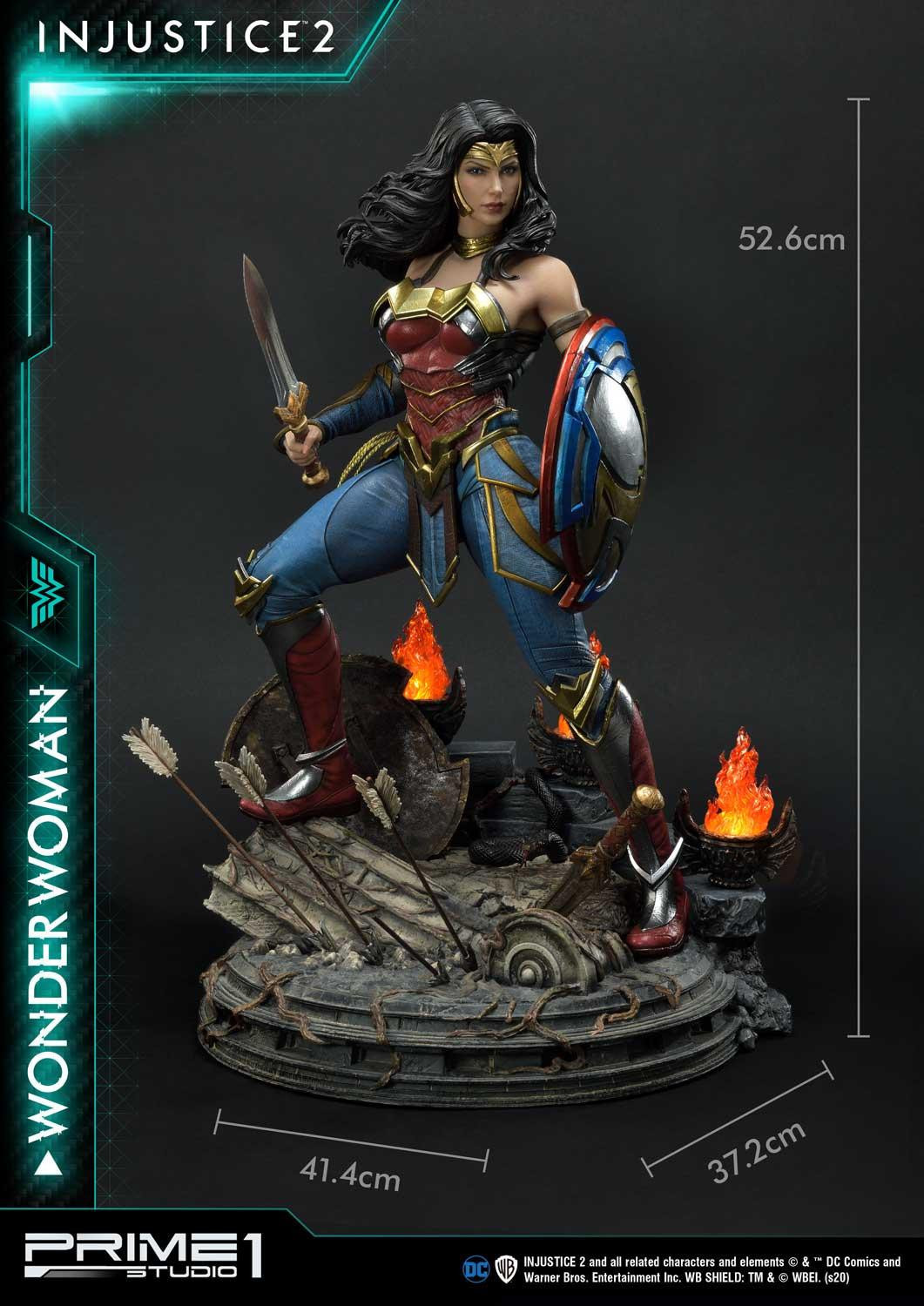 Injustice 2 - Wonder Woman - Premium Masterline (PMDCIJ-06) - 1/4 (Prime 1 Studio) photo 32