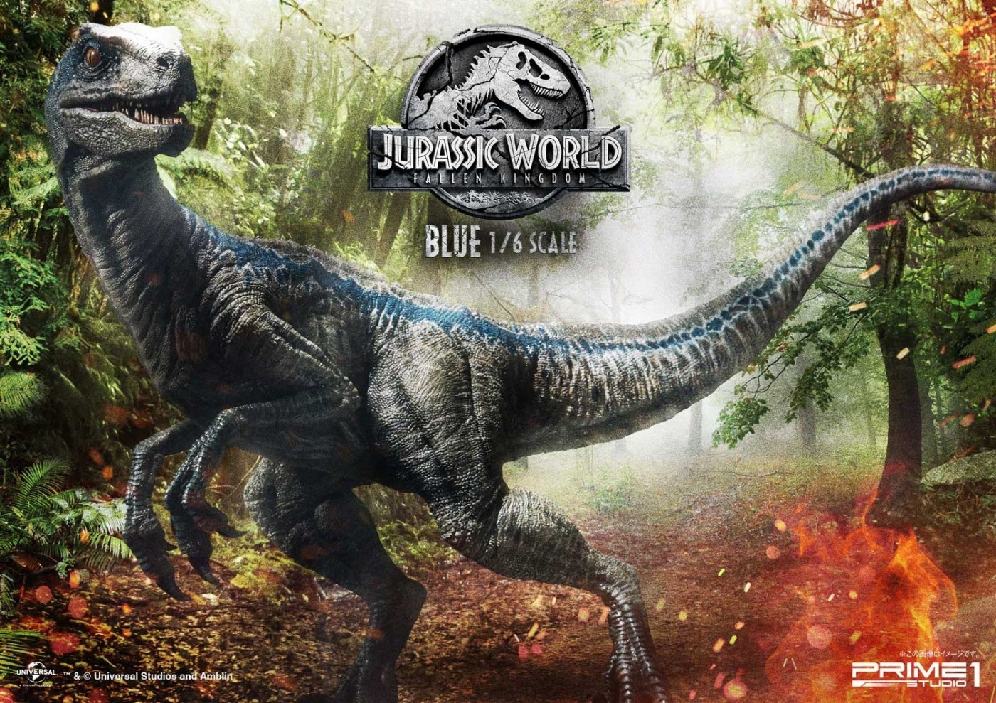 Jurassic World: Fallen Kingdom - Blue - Legacy Museum Collection  (LMCJW2-01) - 1/6 (Prime 1 Studio) photo 2