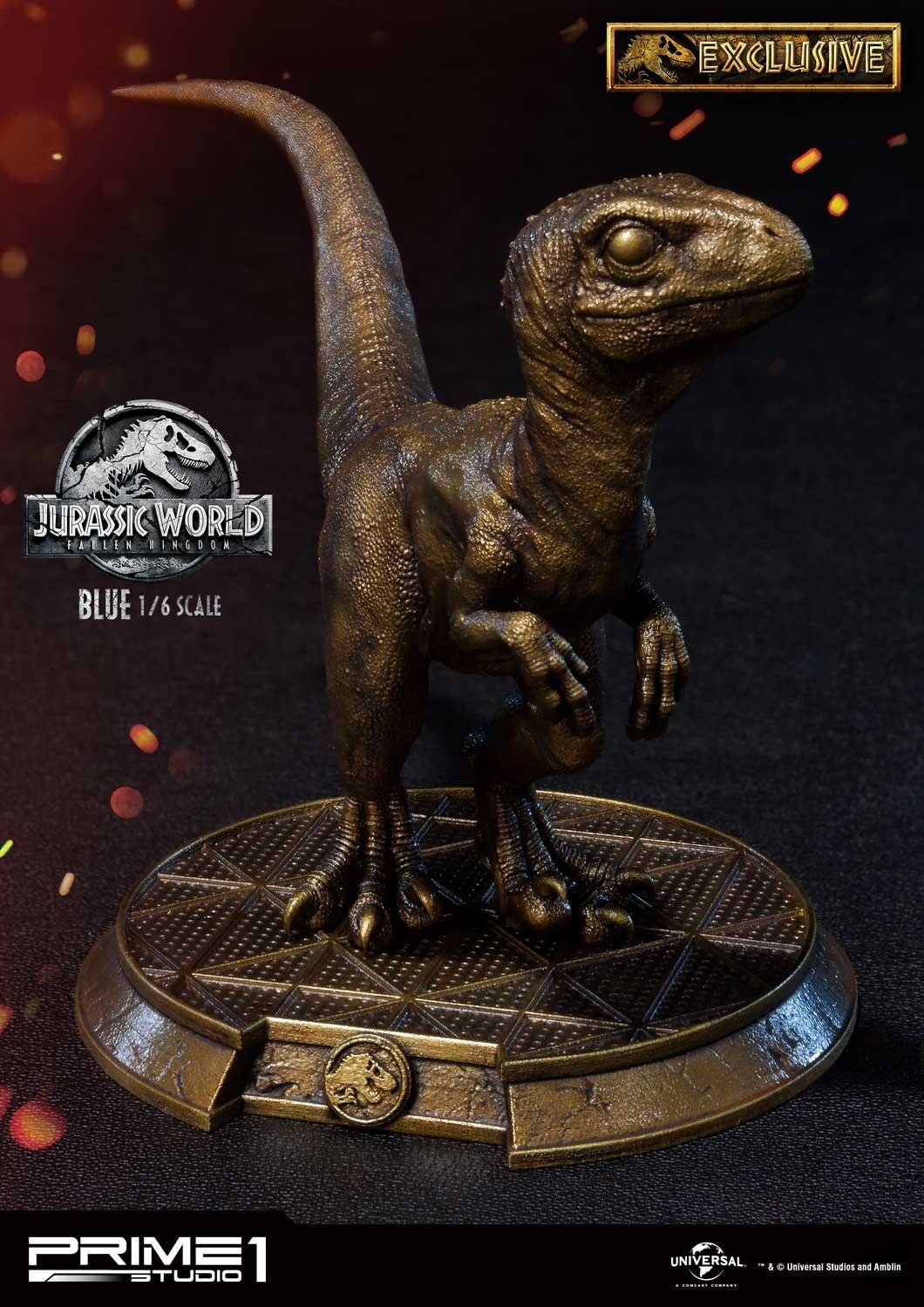 Jurassic World: Fallen Kingdom - Blue - Legacy Museum Collection  (LMCJW2-01) - 1/6 (Prime 1 Studio) photo 28