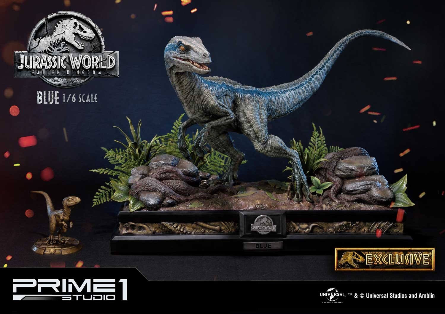 Jurassic World: Fallen Kingdom - Blue - Legacy Museum Collection  (LMCJW2-01) - 1/6 (Prime 1 Studio) photo 31
