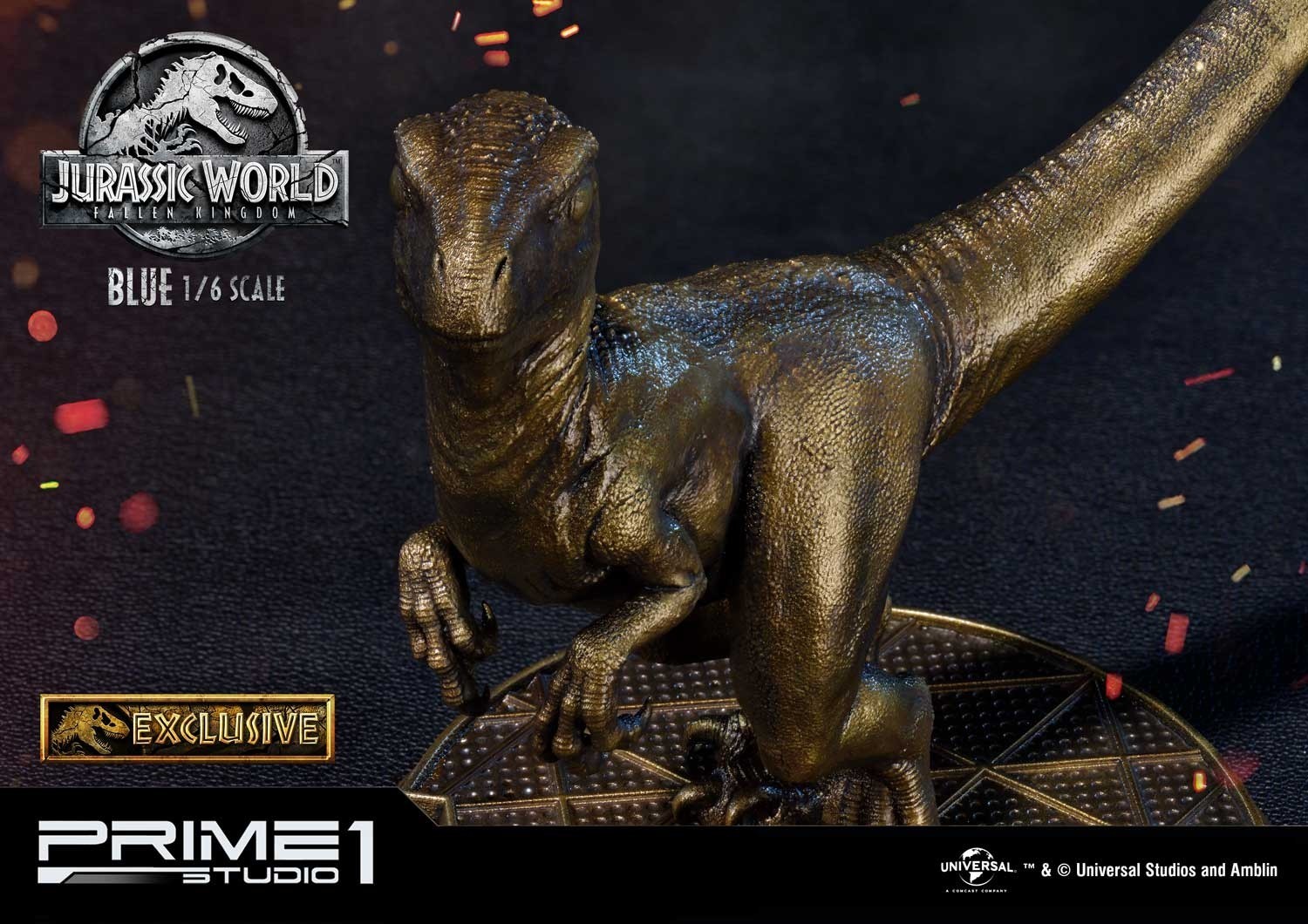 Jurassic World: Fallen Kingdom - Blue - Legacy Museum Collection  (LMCJW2-01) - 1/6 (Prime 1 Studio) photo 32