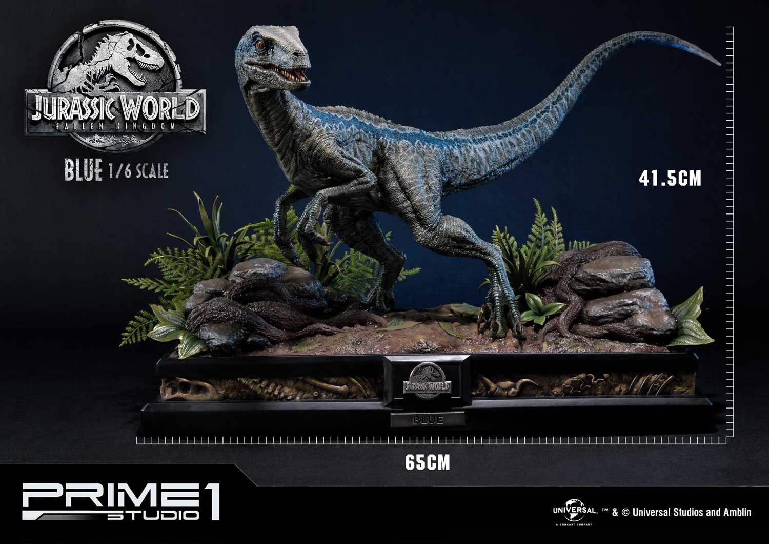 Jurassic World: Fallen Kingdom - Blue - Legacy Museum Collection  (LMCJW2-01) - 1/6 (Prime 1 Studio) photo 42