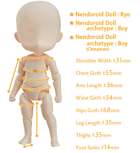 Nendoroid Doll - Archetype Boy - Peach (Good Smile Company) photo 3