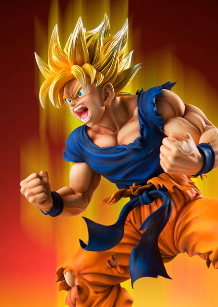 Dragon Ball Kai - Son Goku SSJ - Chouzou Art Collection - 1/8 (Medicos Entertainment) photo 3
