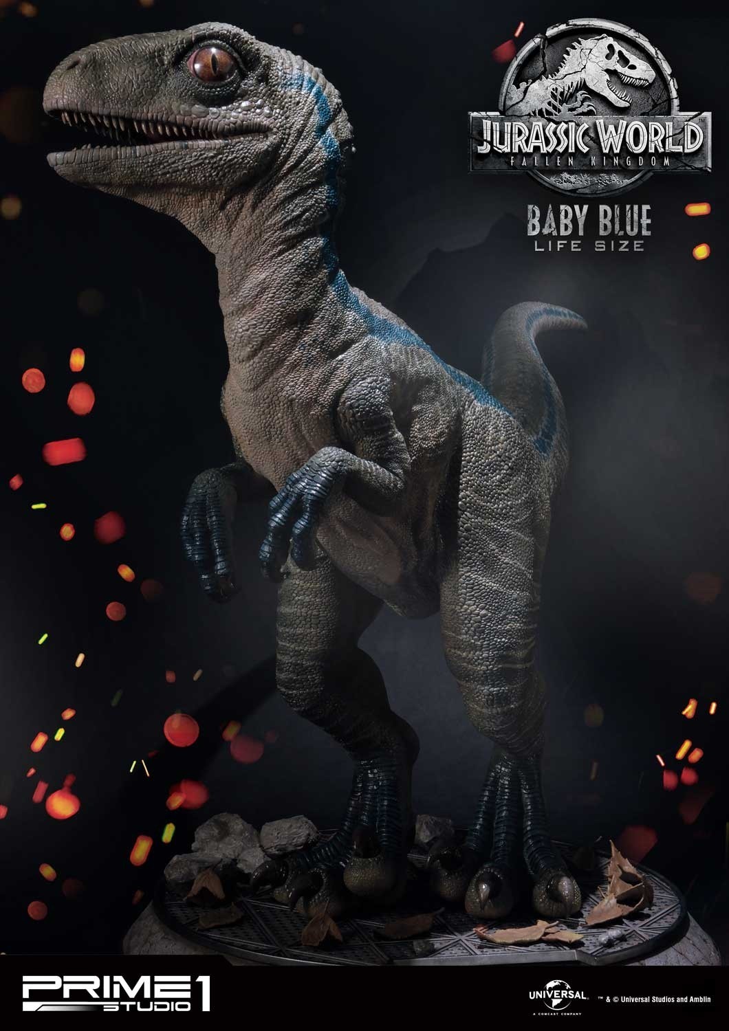 Jurassic World: Fallen Kingdom - Blue - Legacy Museum Collection  (LMCJW2-02) - 1/1 - Baby (Prime 1 Studio) photo 3
