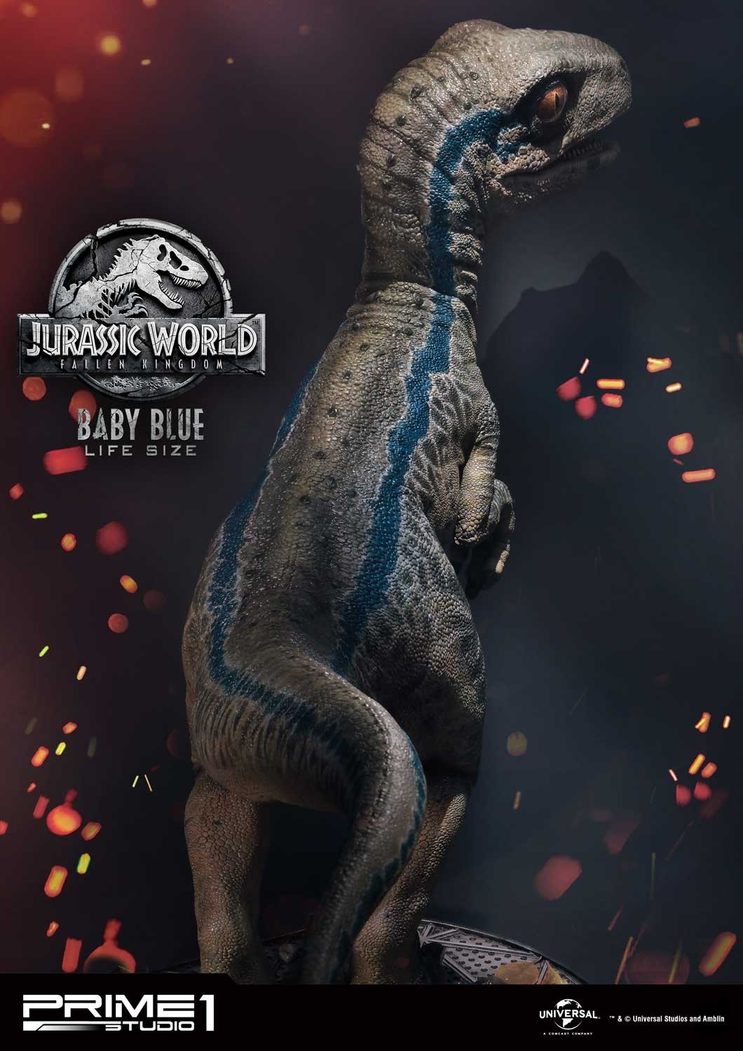 Jurassic World: Fallen Kingdom - Blue - Legacy Museum Collection  (LMCJW2-02) - 1/1 - Baby (Prime 1 Studio) photo 5