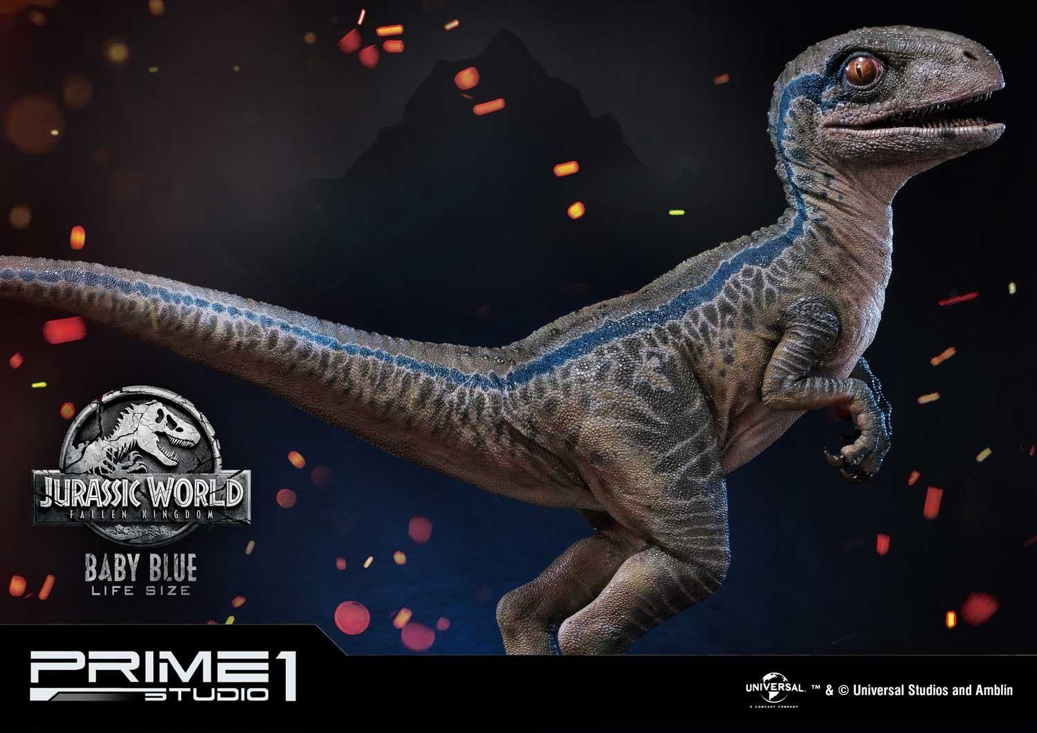 Jurassic World: Fallen Kingdom - Blue - Legacy Museum Collection  (LMCJW2-02) - 1/1 - Baby (Prime 1 Studio) photo 6