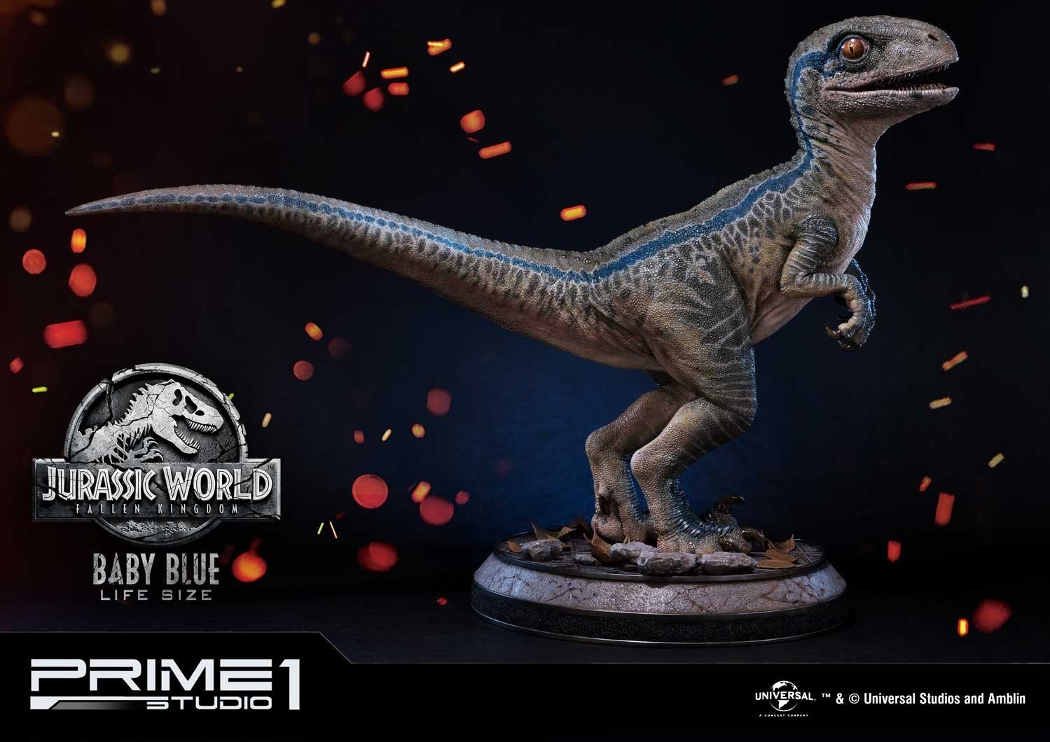 Jurassic World: Fallen Kingdom - Blue - Legacy Museum Collection  (LMCJW2-02) - 1/1 - Baby (Prime 1 Studio) photo 7