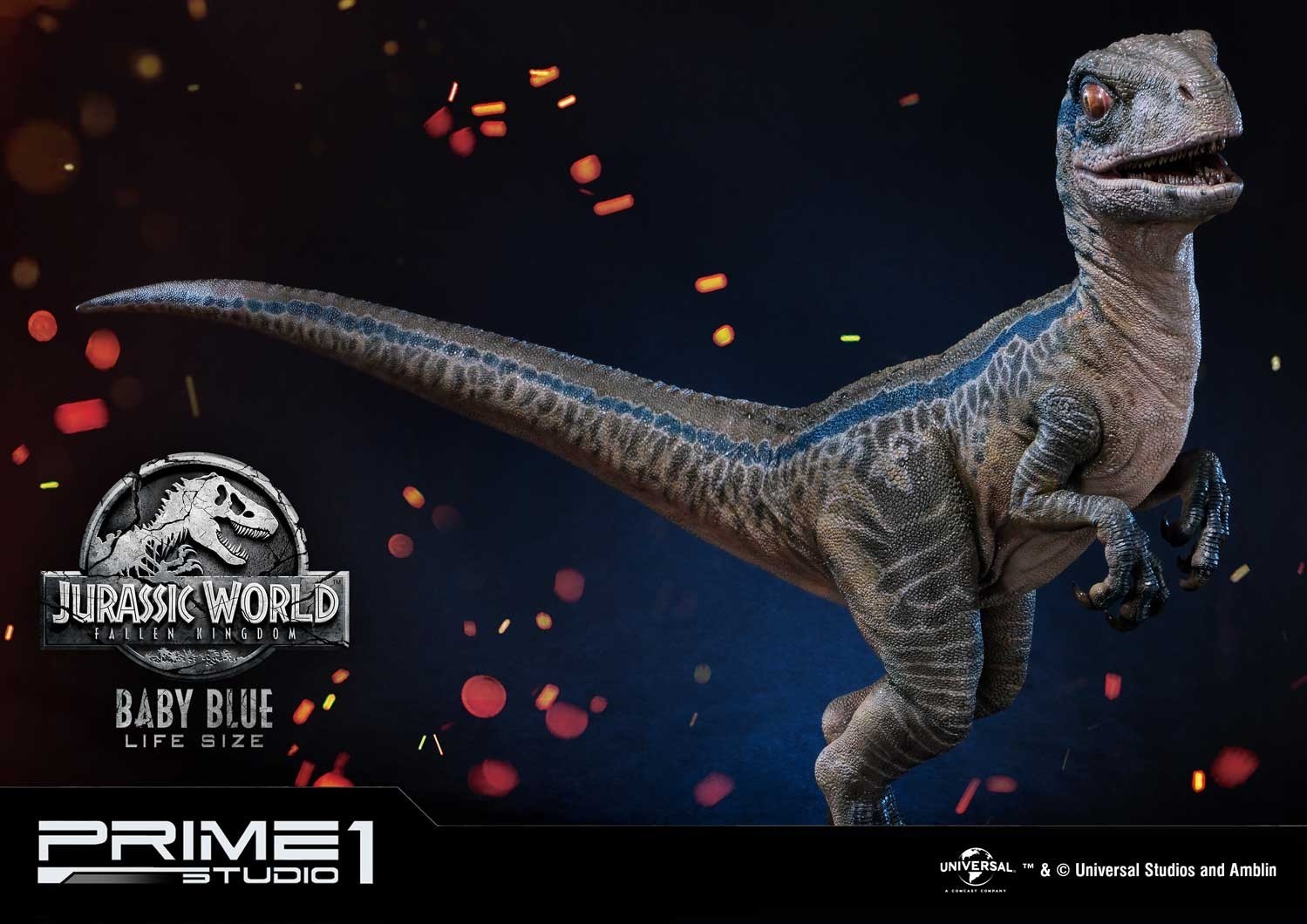 Jurassic World: Fallen Kingdom - Blue - Legacy Museum Collection  (LMCJW2-02) - 1/1 - Baby (Prime 1 Studio) photo 8