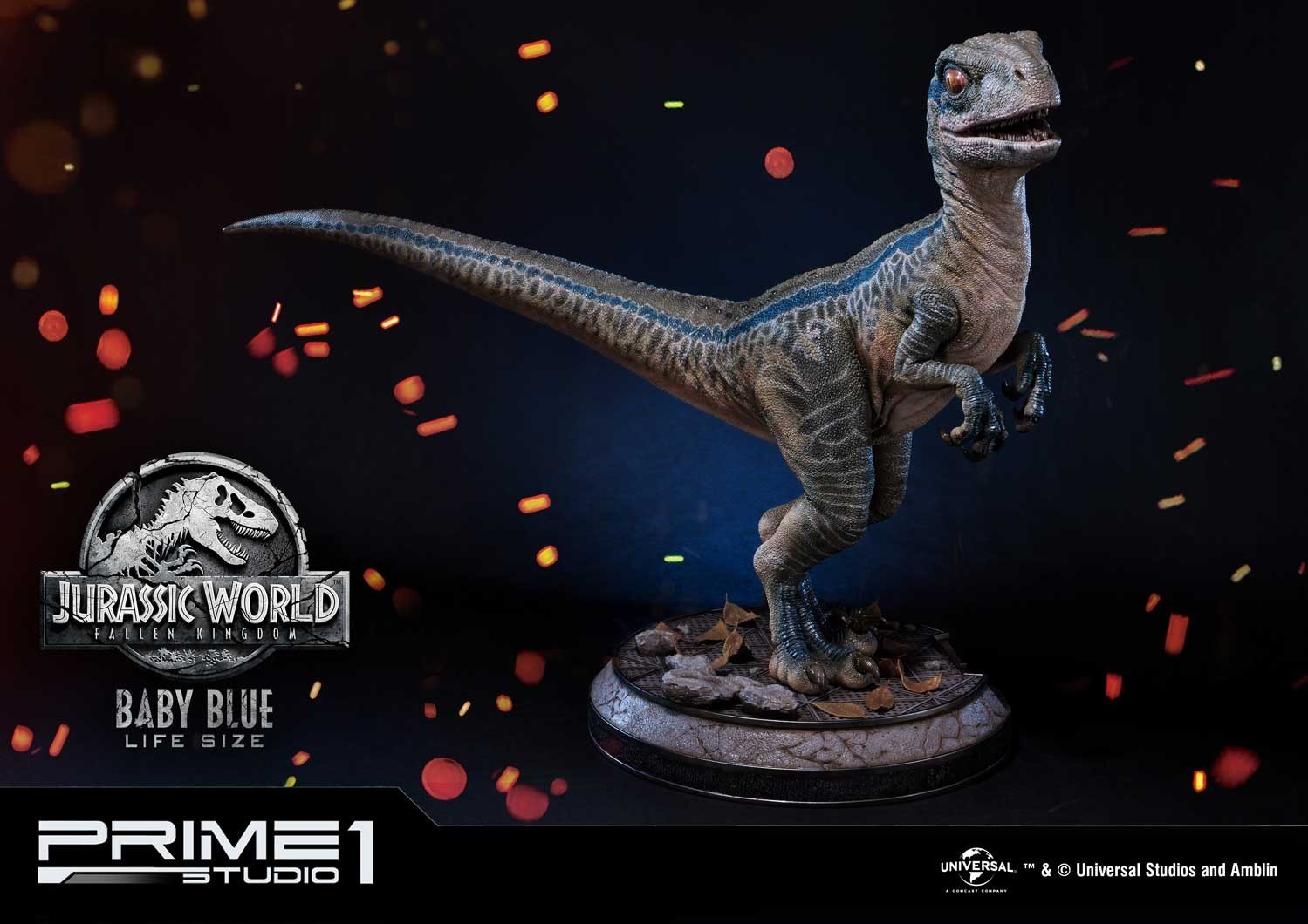 Jurassic World: Fallen Kingdom - Blue - Legacy Museum Collection  (LMCJW2-02) - 1/1 - Baby (Prime 1 Studio) photo 9