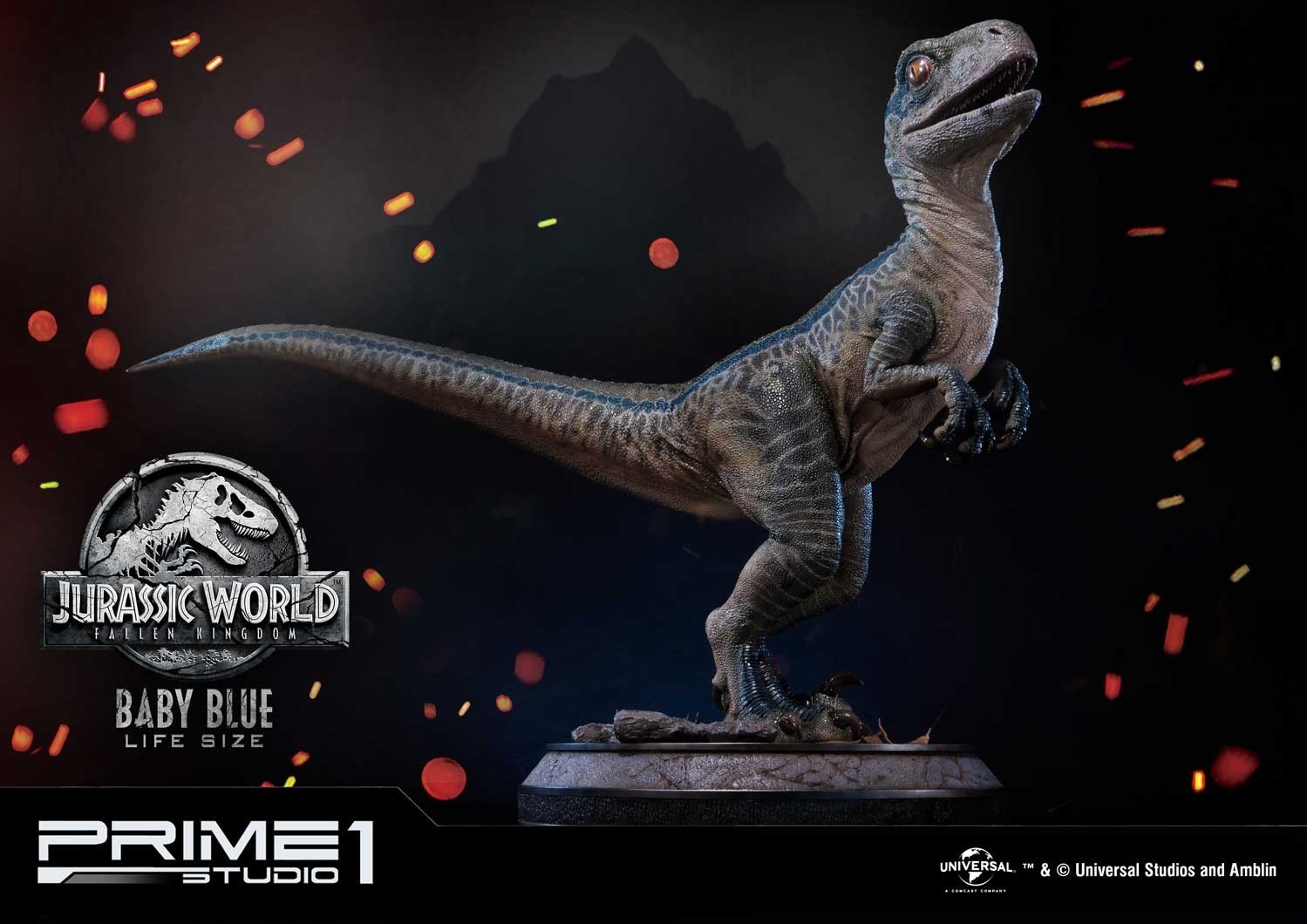 Jurassic World: Fallen Kingdom - Blue - Legacy Museum Collection  (LMCJW2-02) - 1/1 - Baby (Prime 1 Studio) photo 10