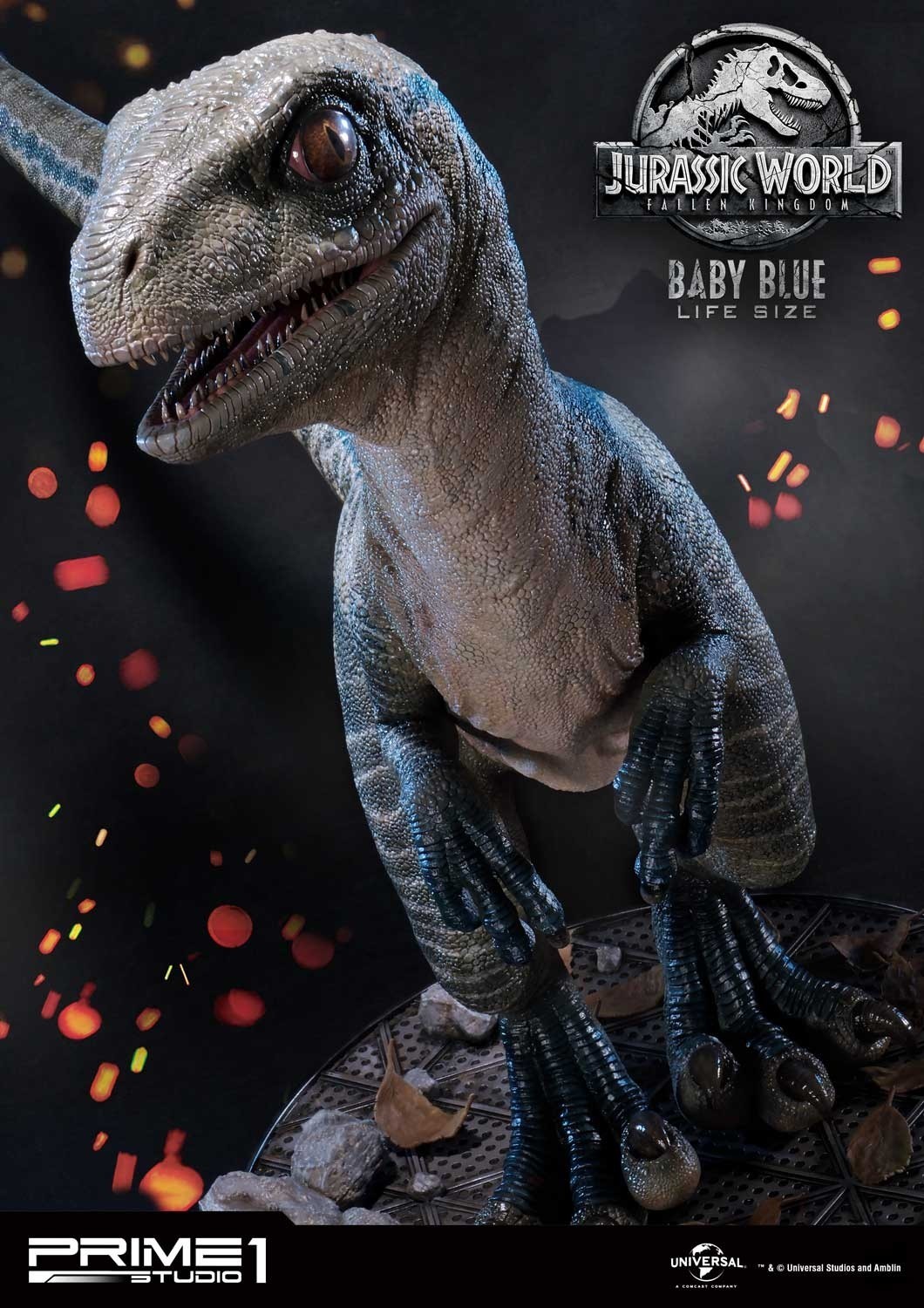 Jurassic World: Fallen Kingdom - Blue - Legacy Museum Collection  (LMCJW2-02) - 1/1 - Baby (Prime 1 Studio) photo 12
