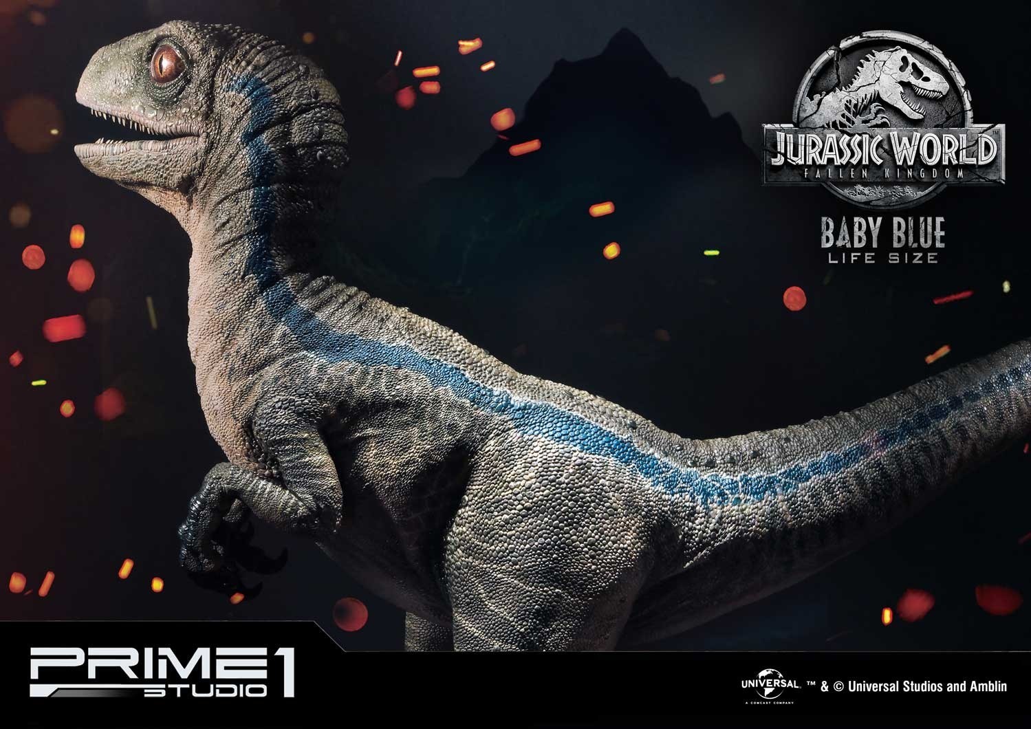 Jurassic World: Fallen Kingdom - Blue - Legacy Museum Collection  (LMCJW2-02) - 1/1 - Baby (Prime 1 Studio) photo 14