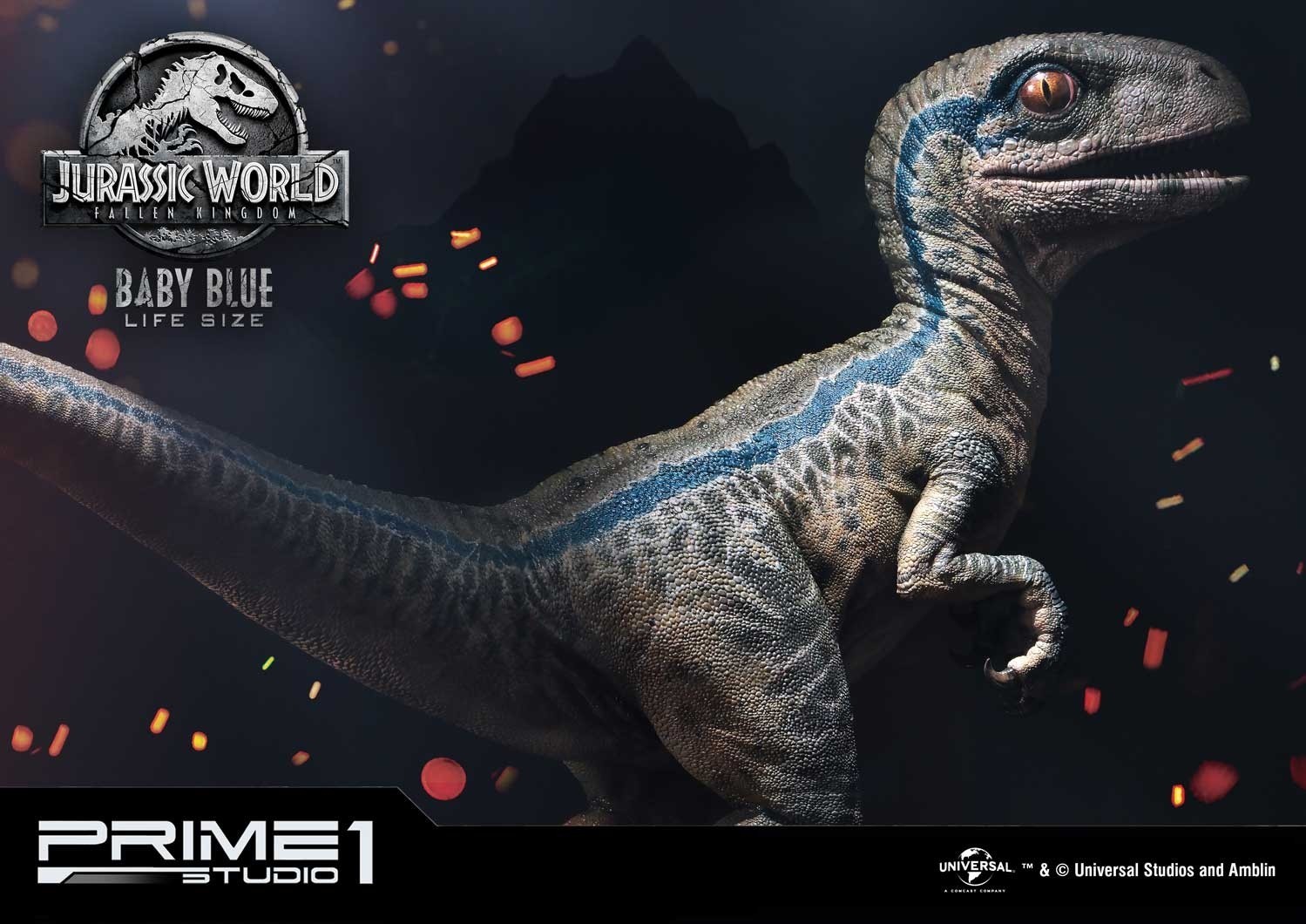 Jurassic World: Fallen Kingdom - Blue - Legacy Museum Collection  (LMCJW2-02) - 1/1 - Baby (Prime 1 Studio) photo 17