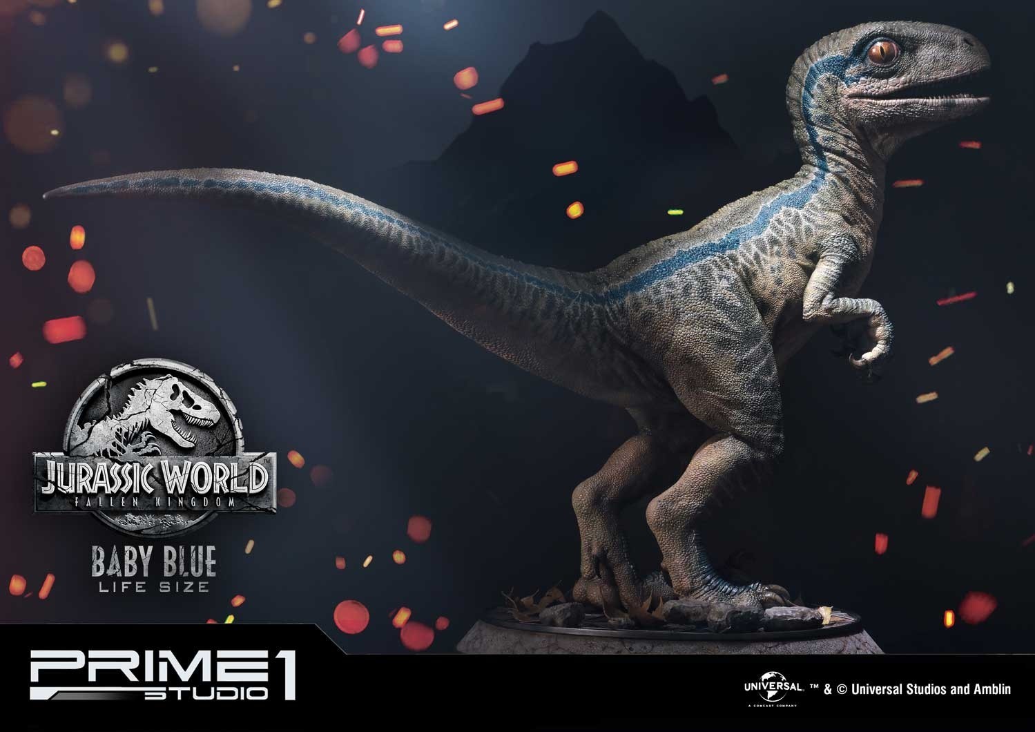 Jurassic World: Fallen Kingdom - Blue - Legacy Museum Collection  (LMCJW2-02) - 1/1 - Baby (Prime 1 Studio) photo 18