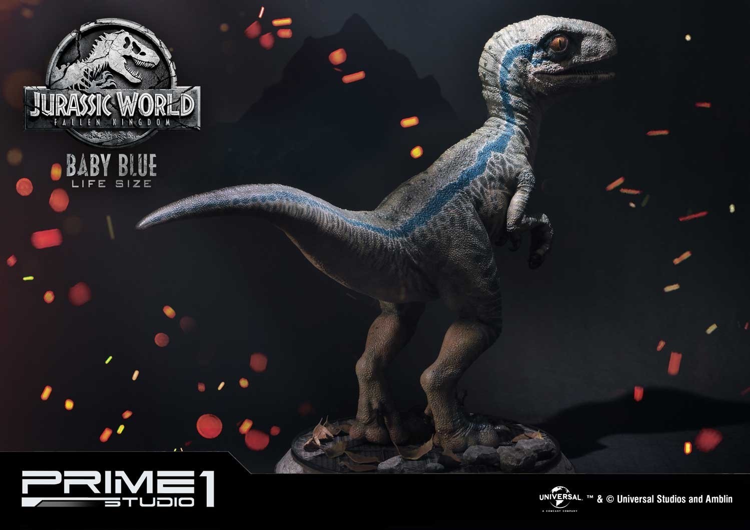Jurassic World: Fallen Kingdom - Blue - Legacy Museum Collection  (LMCJW2-02) - 1/1 - Baby (Prime 1 Studio) photo 19