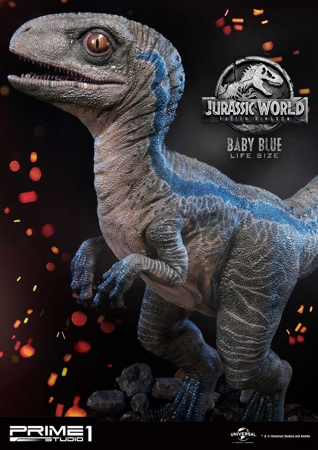 Jurassic World: Fallen Kingdom - Blue - Legacy Museum Collection  (LMCJW2-02) - 1/1 - Baby (Prime 1 Studio) photo 22
