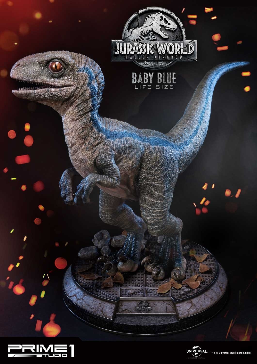 Jurassic World: Fallen Kingdom - Blue - Legacy Museum Collection  (LMCJW2-02) - 1/1 - Baby (Prime 1 Studio) photo 23