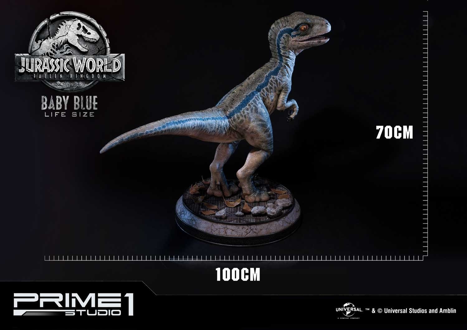 Jurassic World: Fallen Kingdom - Blue - Legacy Museum Collection  (LMCJW2-02) - 1/1 - Baby (Prime 1 Studio) photo 28