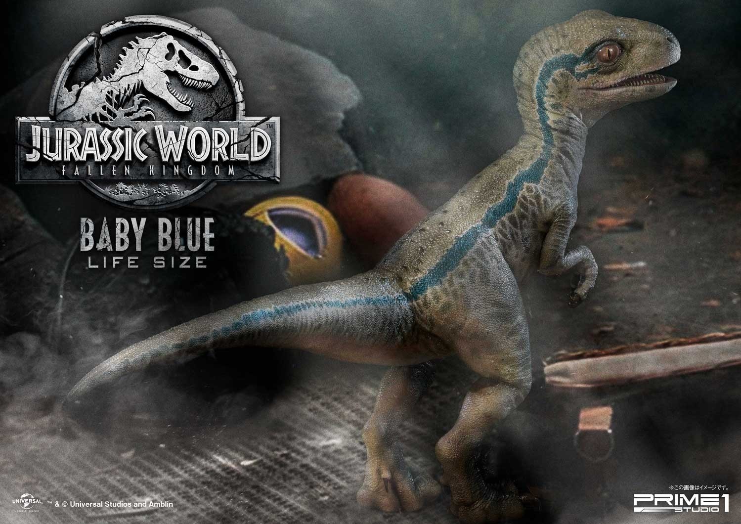 Jurassic World: Fallen Kingdom - Blue - Legacy Museum Collection  (LMCJW2-02) - 1/1 - Baby (Prime 1 Studio) photo 31