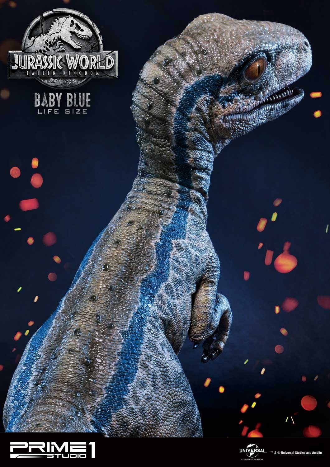Jurassic World: Fallen Kingdom - Blue - Legacy Museum Collection  (LMCJW2-02) - 1/1 - Baby (Prime 1 Studio) photo 33