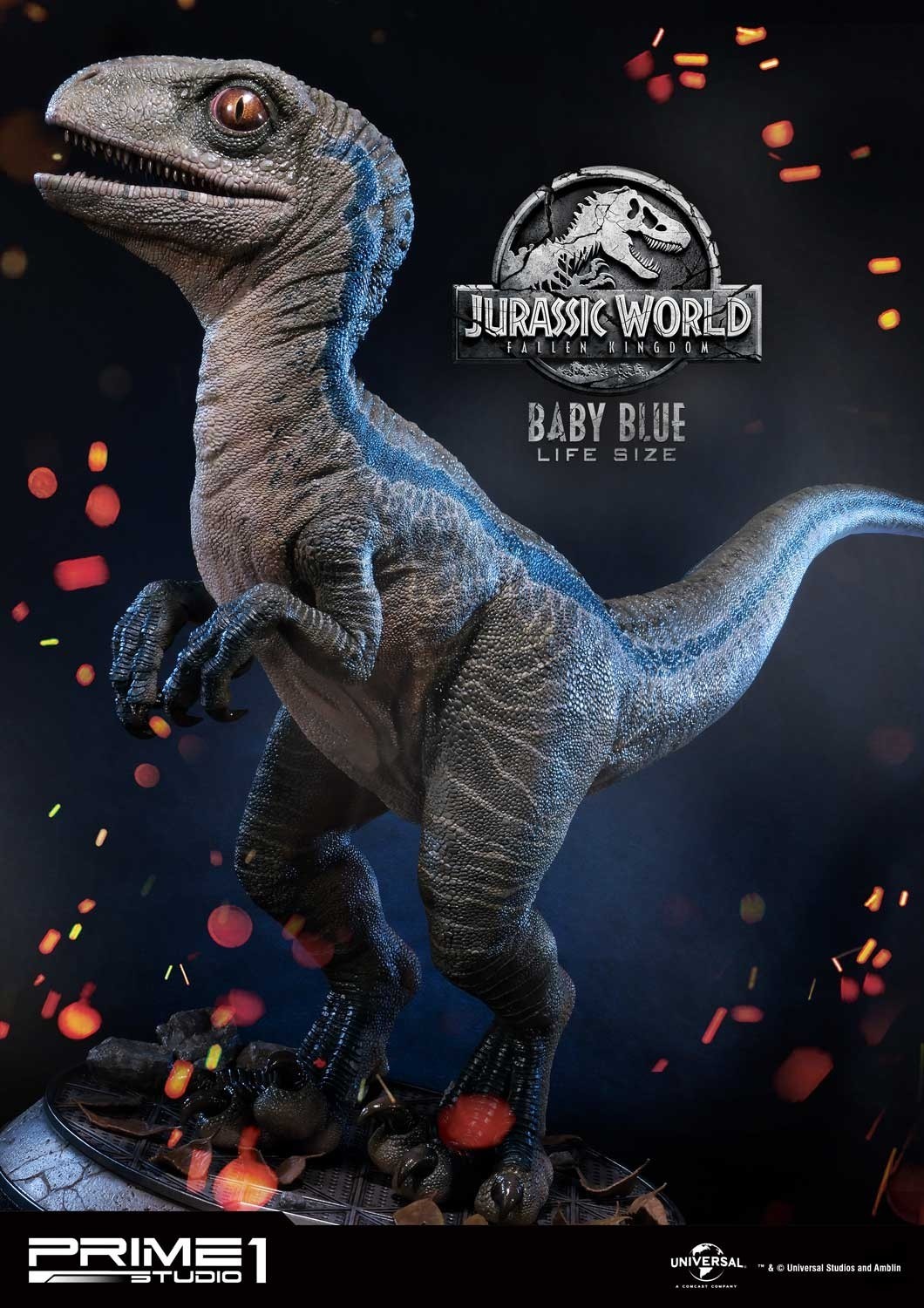 Jurassic World: Fallen Kingdom - Blue - Legacy Museum Collection  (LMCJW2-02) - 1/1 - Baby (Prime 1 Studio) photo 34