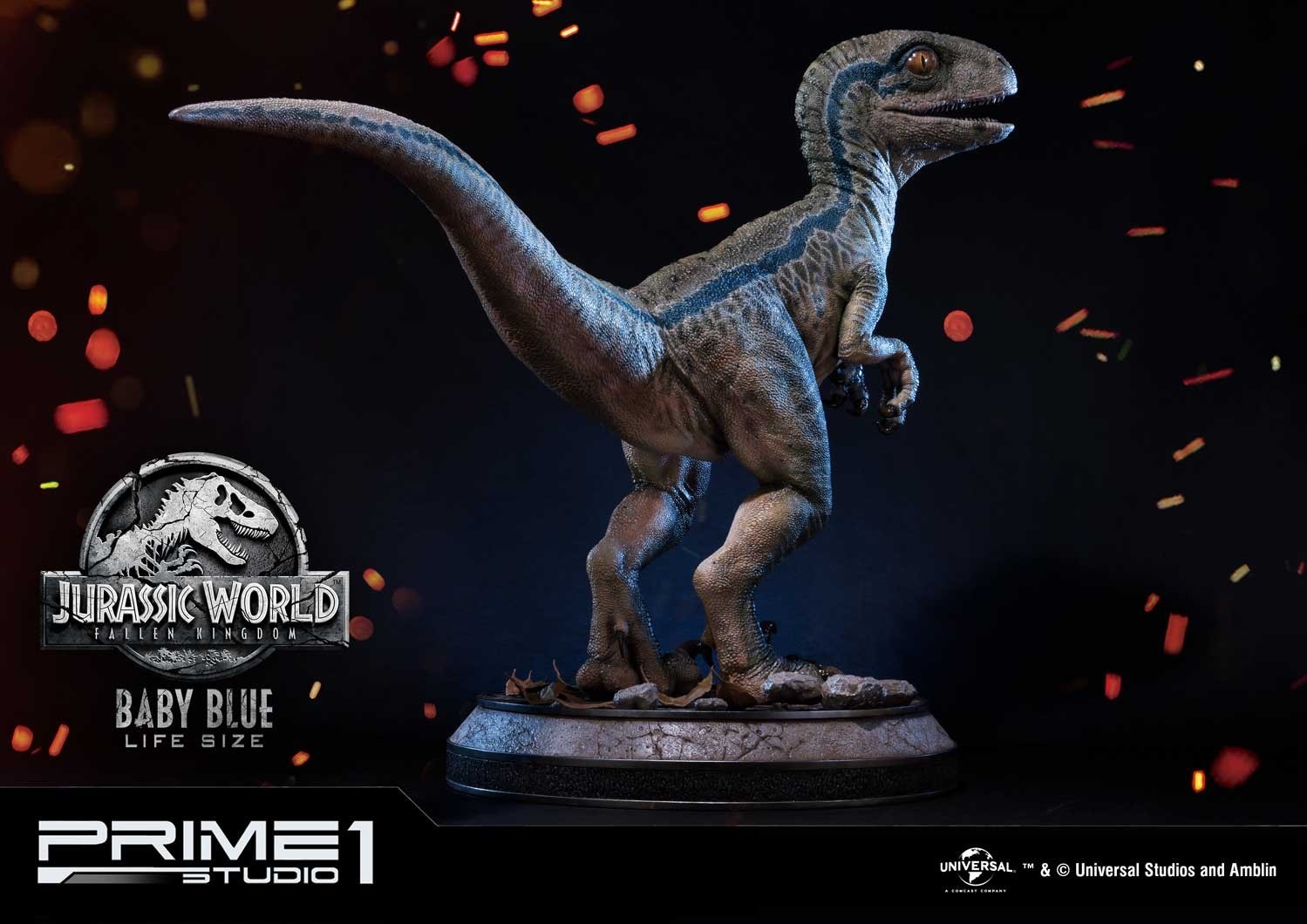 Jurassic World: Fallen Kingdom - Blue - Legacy Museum Collection  (LMCJW2-02) - 1/1 - Baby (Prime 1 Studio) photo 40