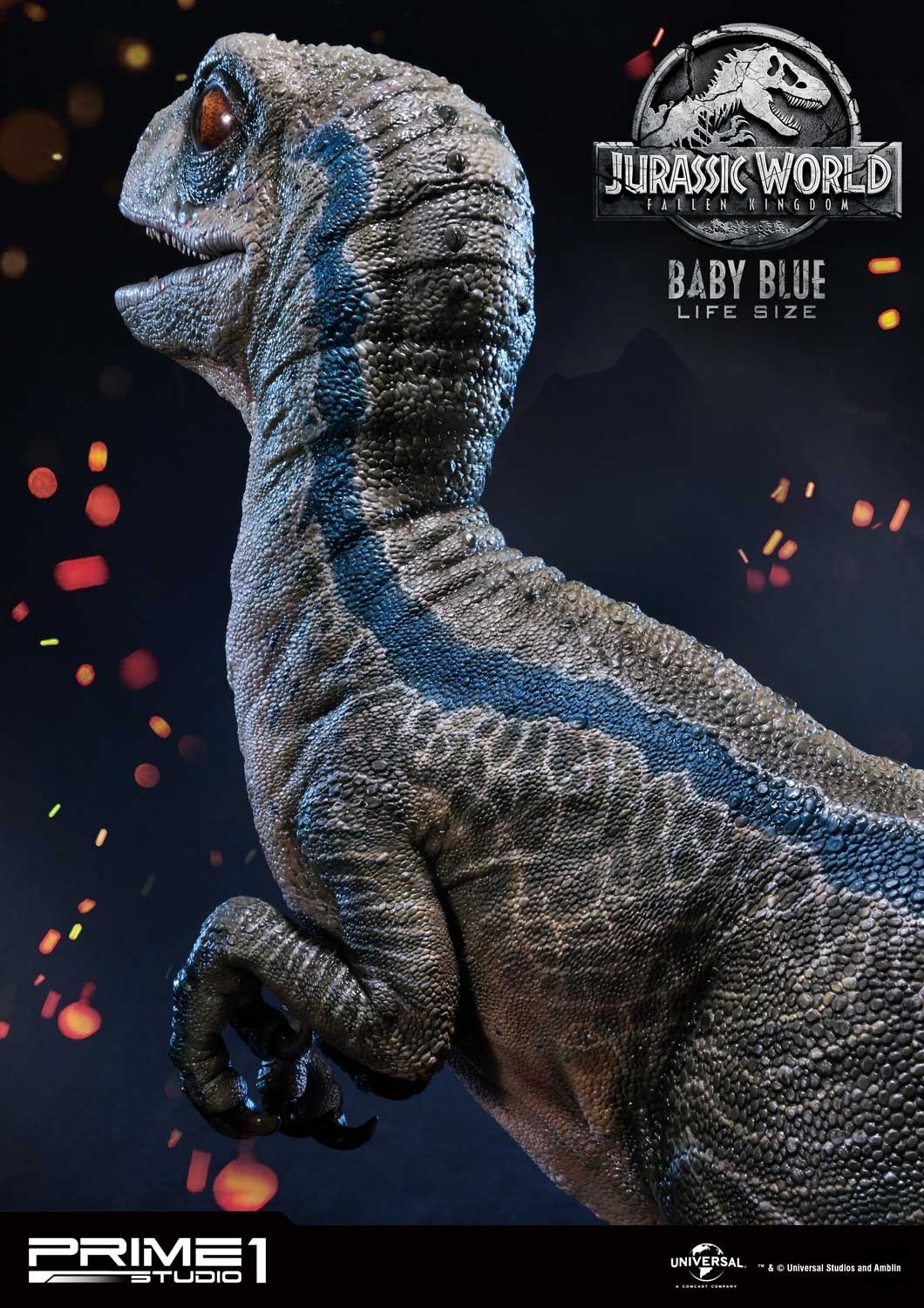 Jurassic World: Fallen Kingdom - Blue - Legacy Museum Collection  (LMCJW2-02) - 1/1 - Baby (Prime 1 Studio) photo 47