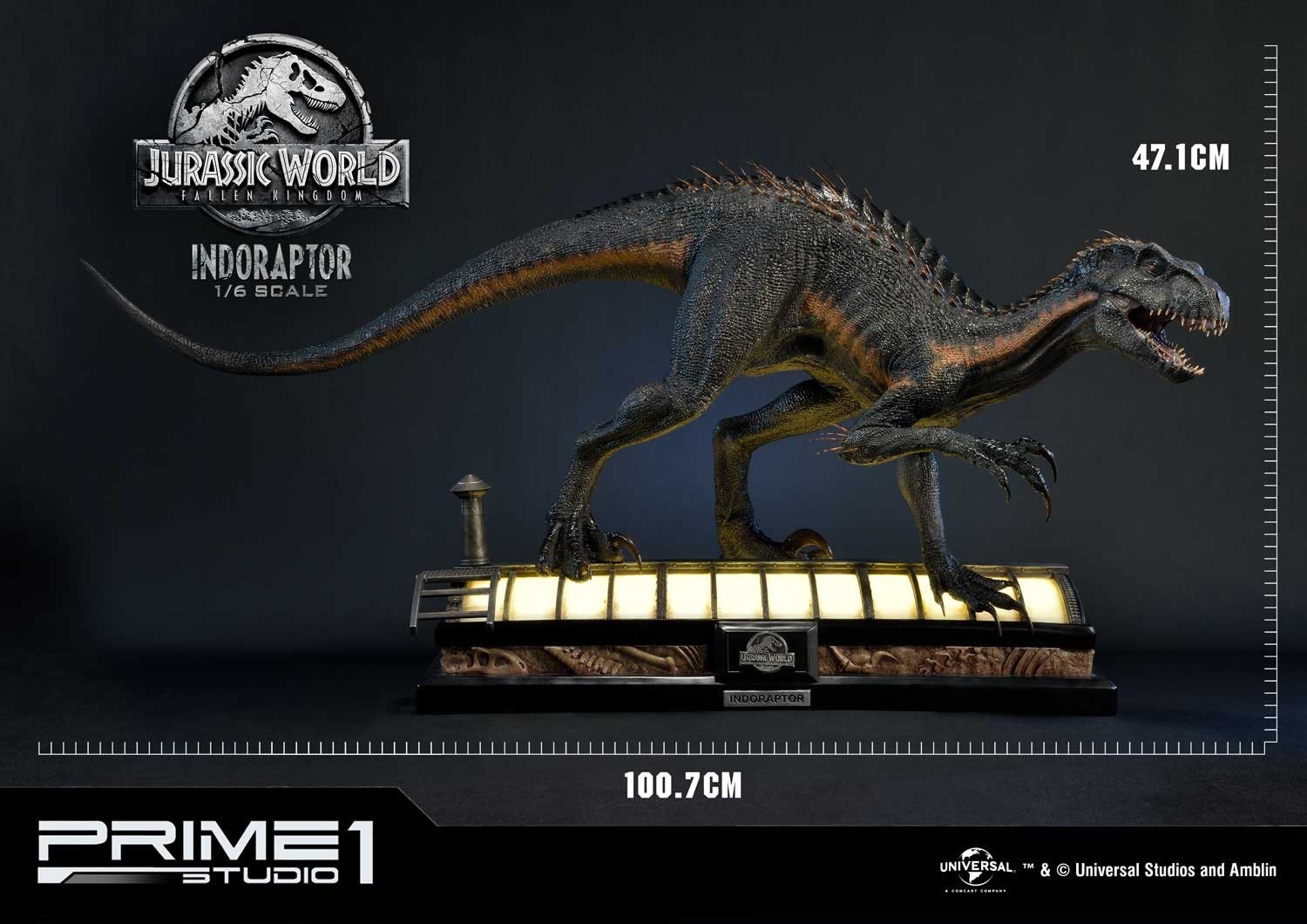 Jurassic World: Fallen Kingdom - Indoraptor - Legacy Museum Collection  (LMCJW2-03) - 1/6 (Prime 1 Studio) photo 30