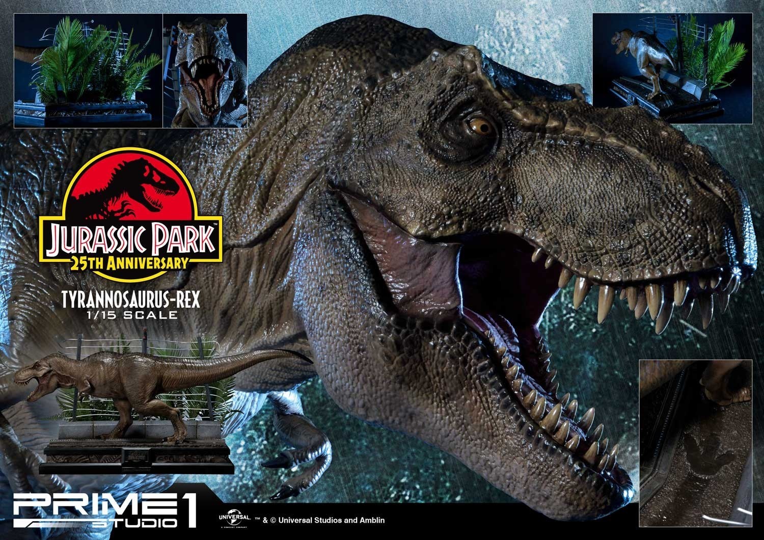 Jurassic Park - Tyrannosaurus Rex - Legacy Museum Collection  (LMCJP-01) - 1/15 (Prime 1 Studio) photo 2