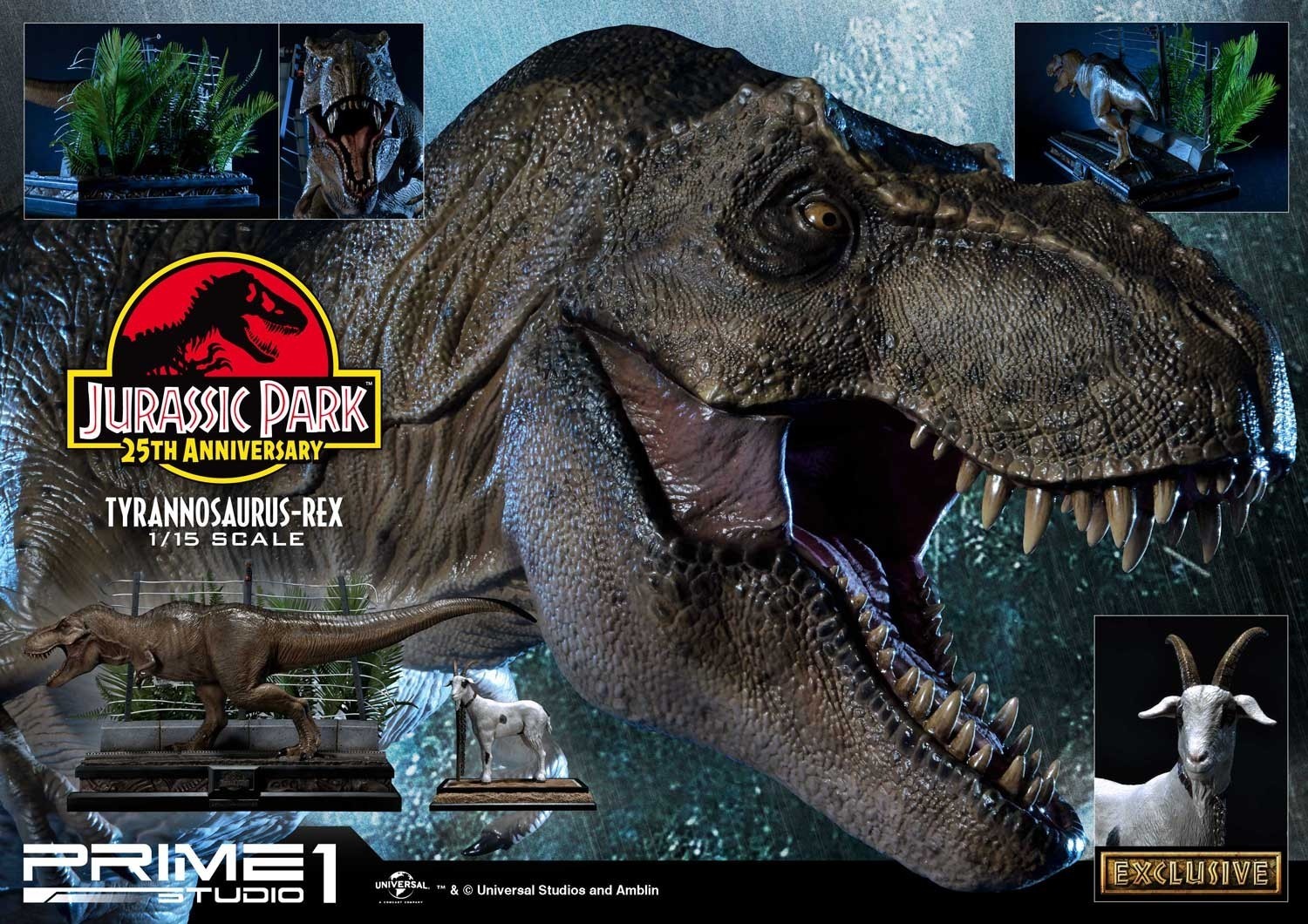 Jurassic Park - Tyrannosaurus Rex - Legacy Museum Collection  (LMCJP-01) - 1/15 (Prime 1 Studio) photo 20