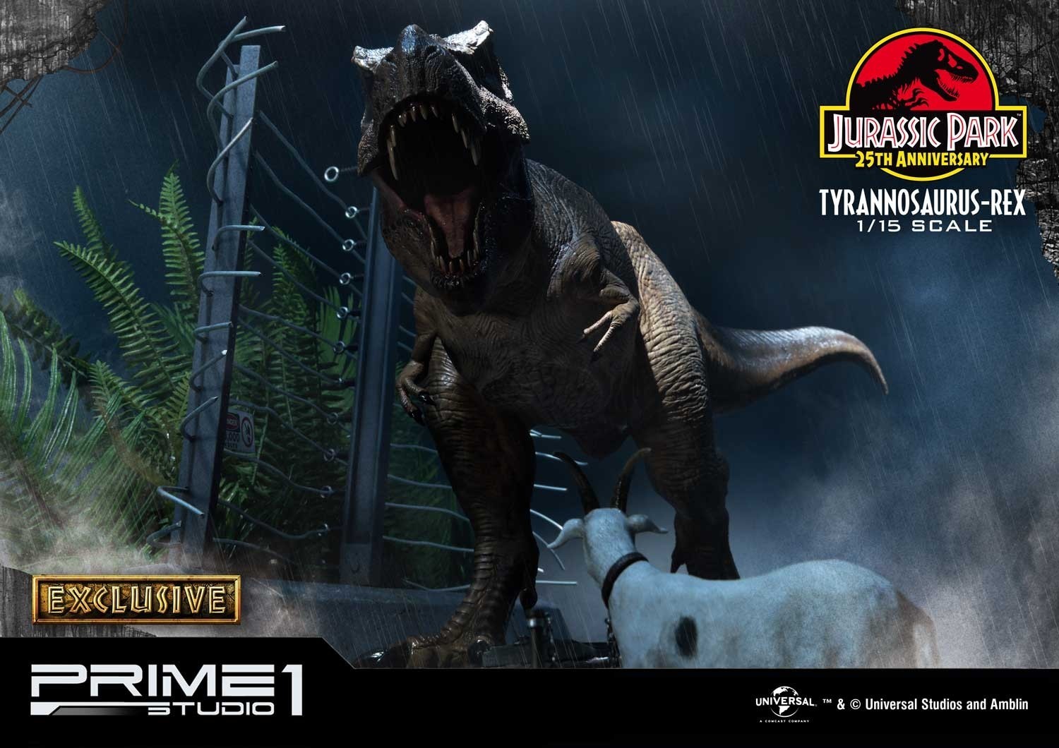 Jurassic Park - Tyrannosaurus Rex - Legacy Museum Collection  (LMCJP-01) - 1/15 (Prime 1 Studio) photo 29