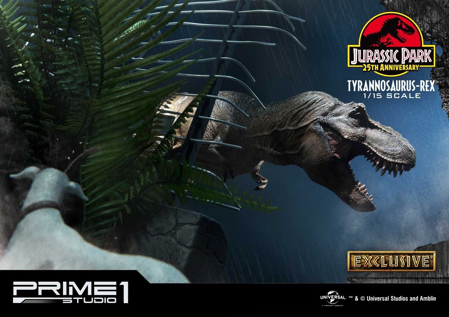 Jurassic Park - Tyrannosaurus Rex - Legacy Museum Collection  (LMCJP-01) - 1/15 (Prime 1 Studio) photo 30
