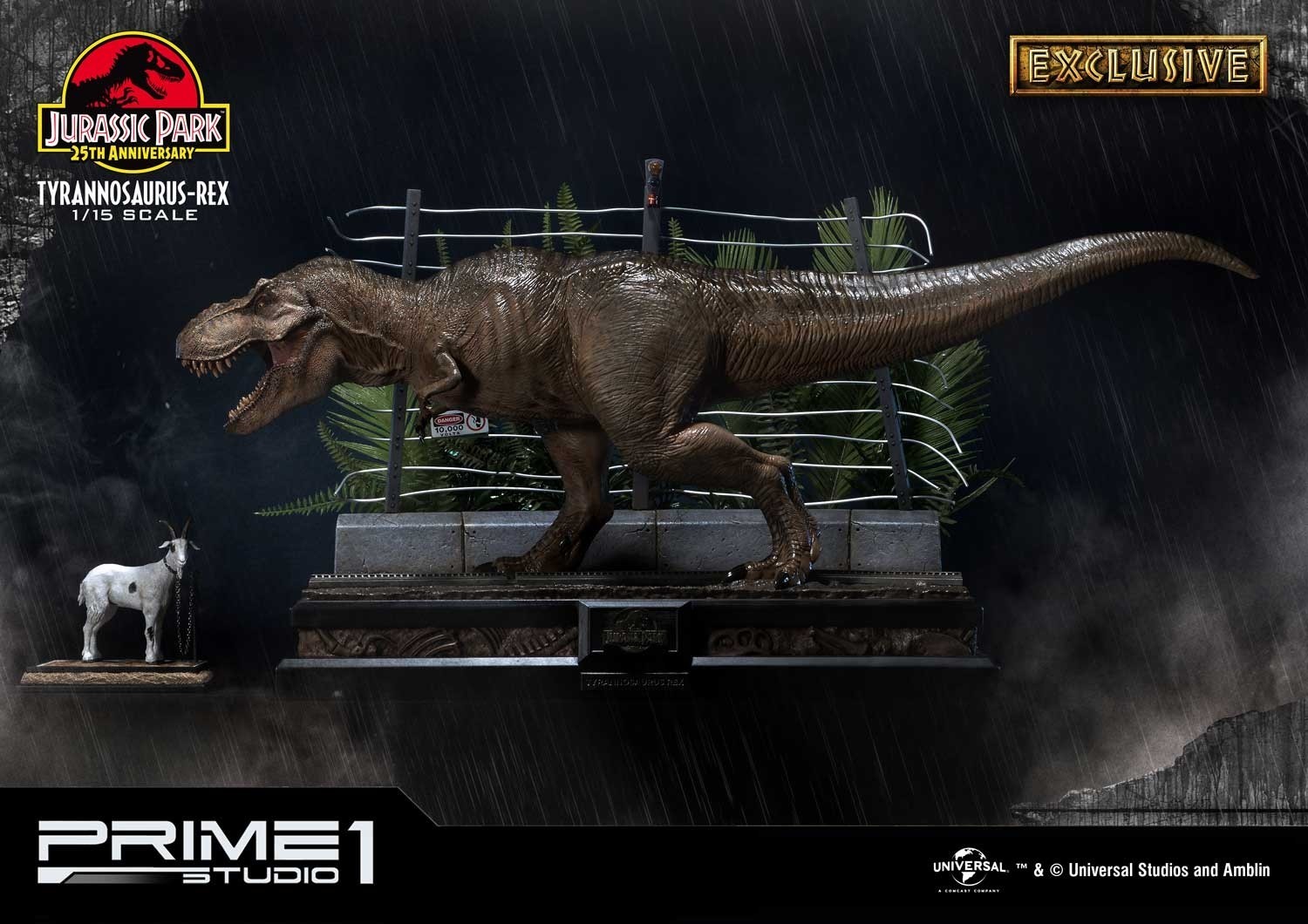 Jurassic Park - Tyrannosaurus Rex - Legacy Museum Collection  (LMCJP-01) - 1/15 (Prime 1 Studio) photo 31