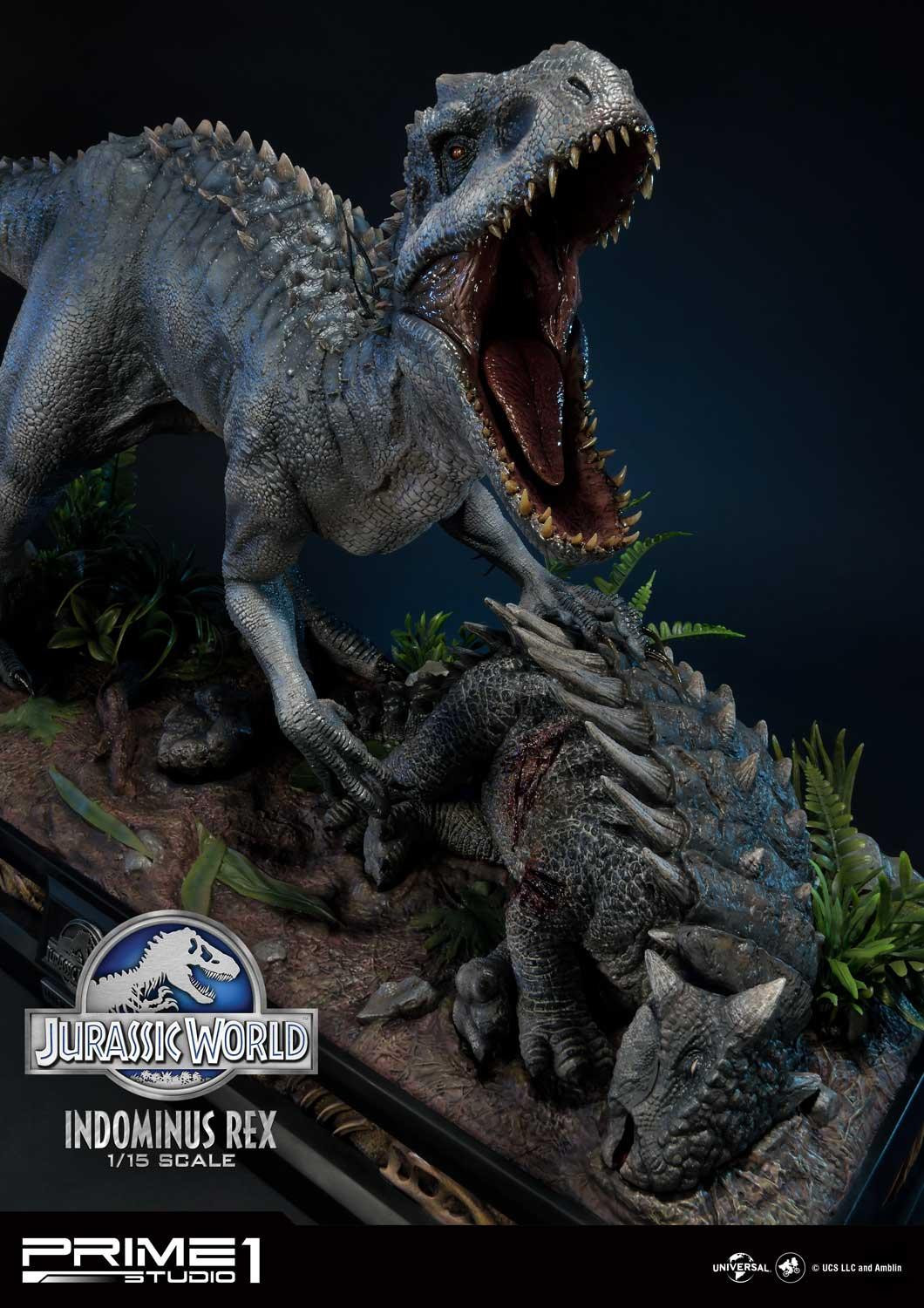 Jurassic World - Ankylosaurus - Indominus Rex - Legacy Museum Collection (LMCJW2-04S) - 1/15 - Bonus Version (Prime 1 Studio)
