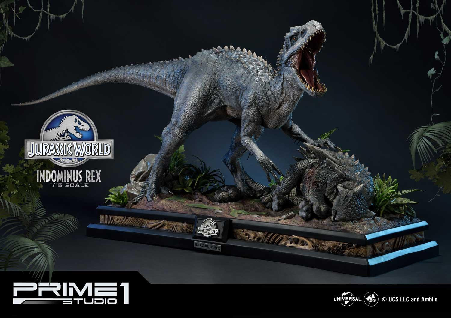Jurassic World - Ankylosaurus - Indominus Rex - Legacy Museum Collection (LMCJW2-04S) - 1/15 - Bonus Version (Prime 1 Studio) photo 6