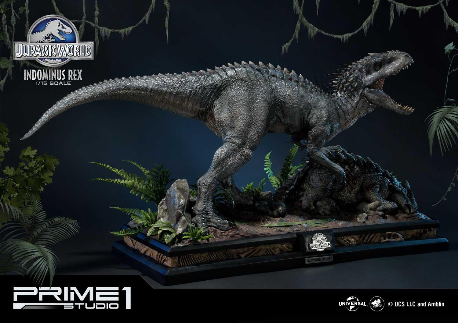 Jurassic World - Ankylosaurus - Indominus Rex - Legacy Museum Collection (LMCJW2-04S) - 1/15 - Bonus Version (Prime 1 Studio) photo 12