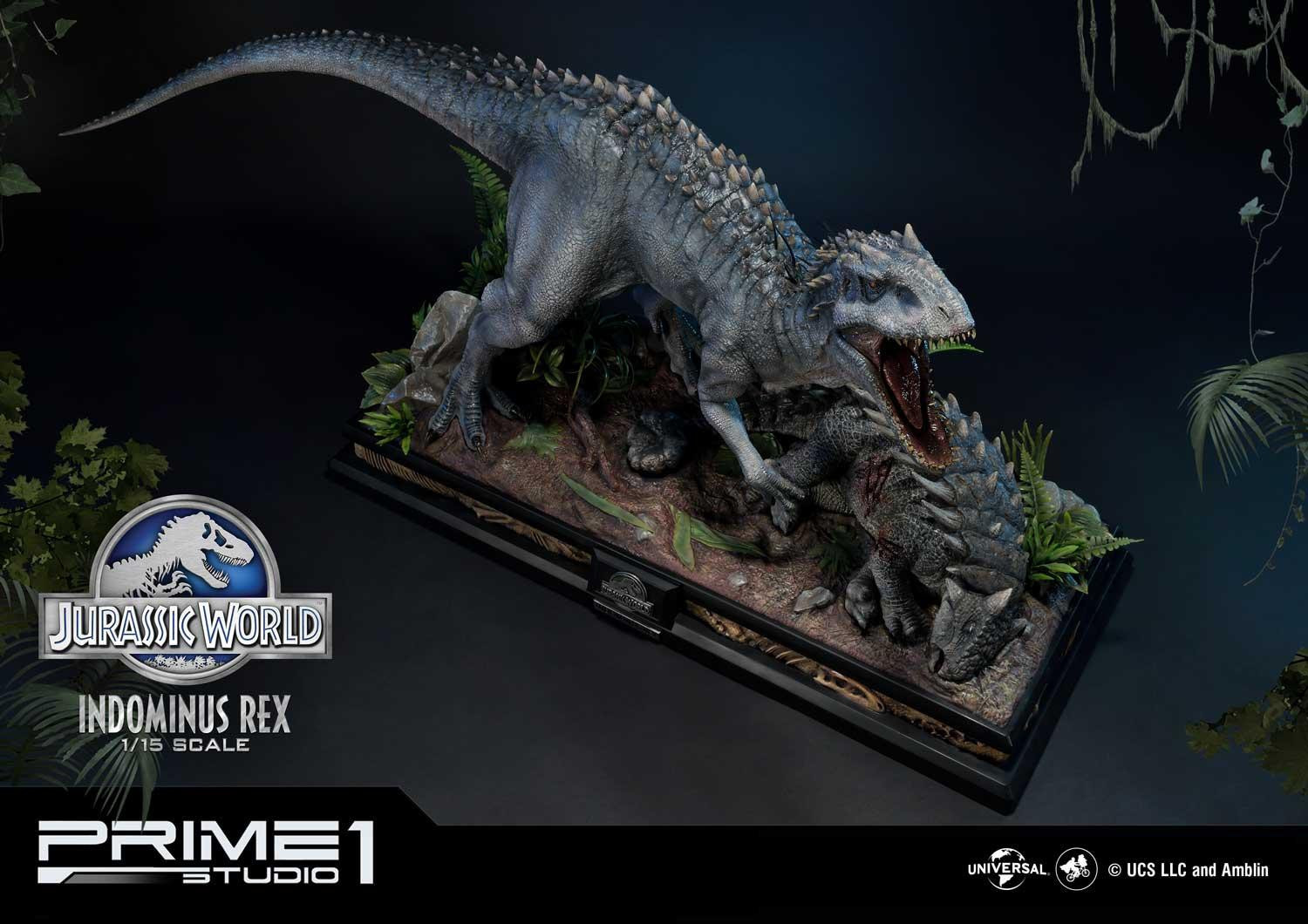 Jurassic World - Ankylosaurus - Indominus Rex - Legacy Museum Collection (LMCJW2-04S) - 1/15 - Bonus Version (Prime 1 Studio) photo 19